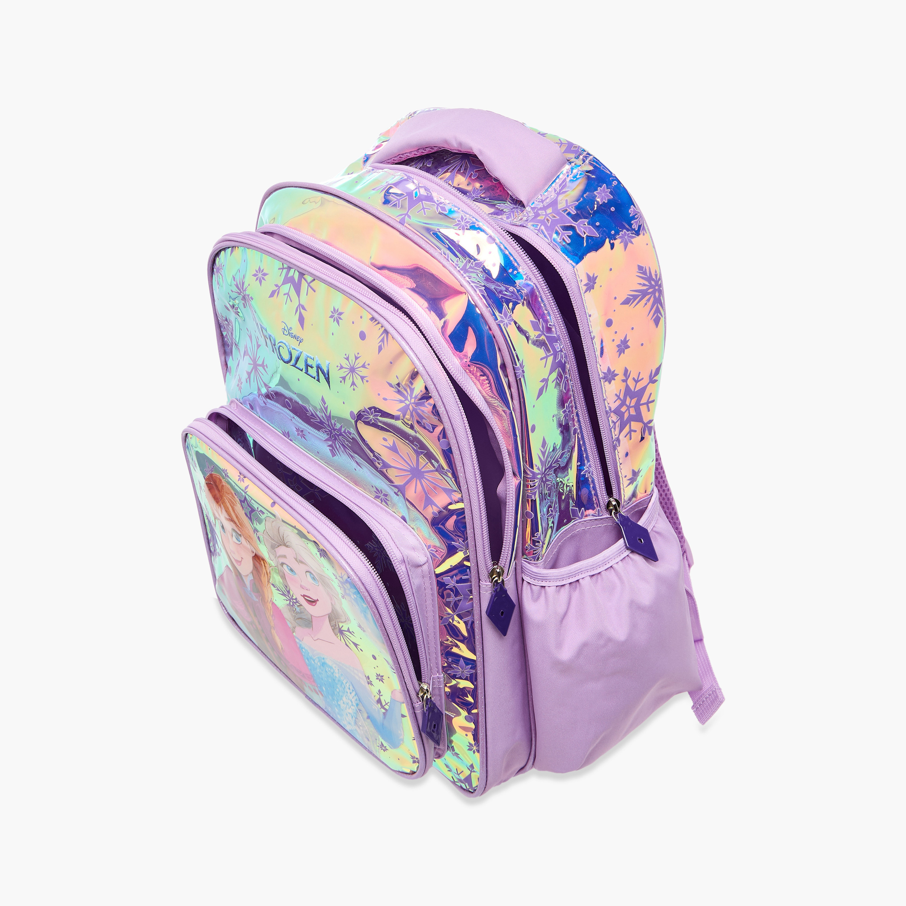 Disney Frozen Print Backpack with Adjustable Straps and Zip Closure - 16 inches-school-bagsandbackpacks-backpacks-image-9