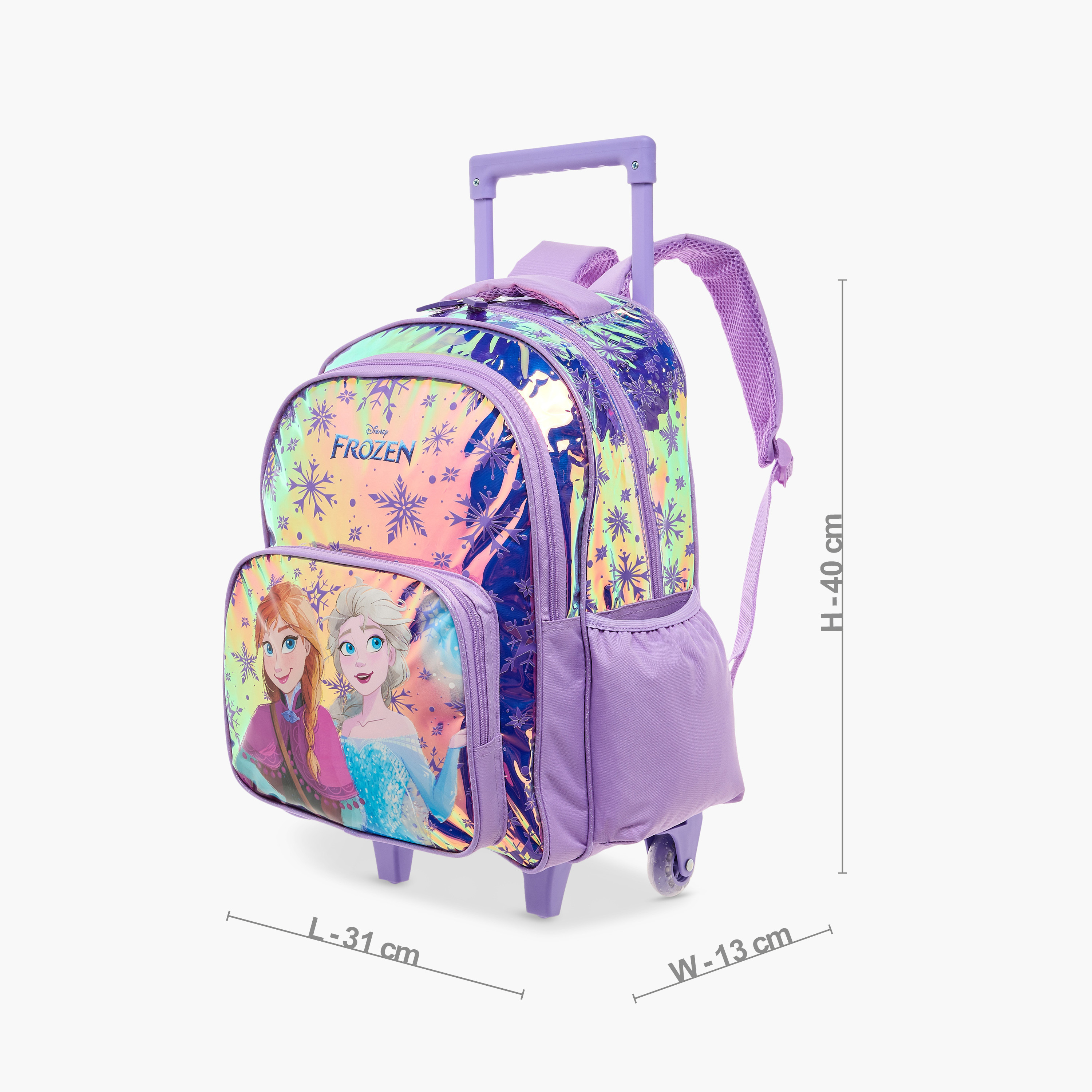 شنطة ظهر ترولي بمقبض قابل للسحب وطبعات فروزن من ديزني - 16 بوصة-school-bagsandbackpacks-trolleybags-image-4