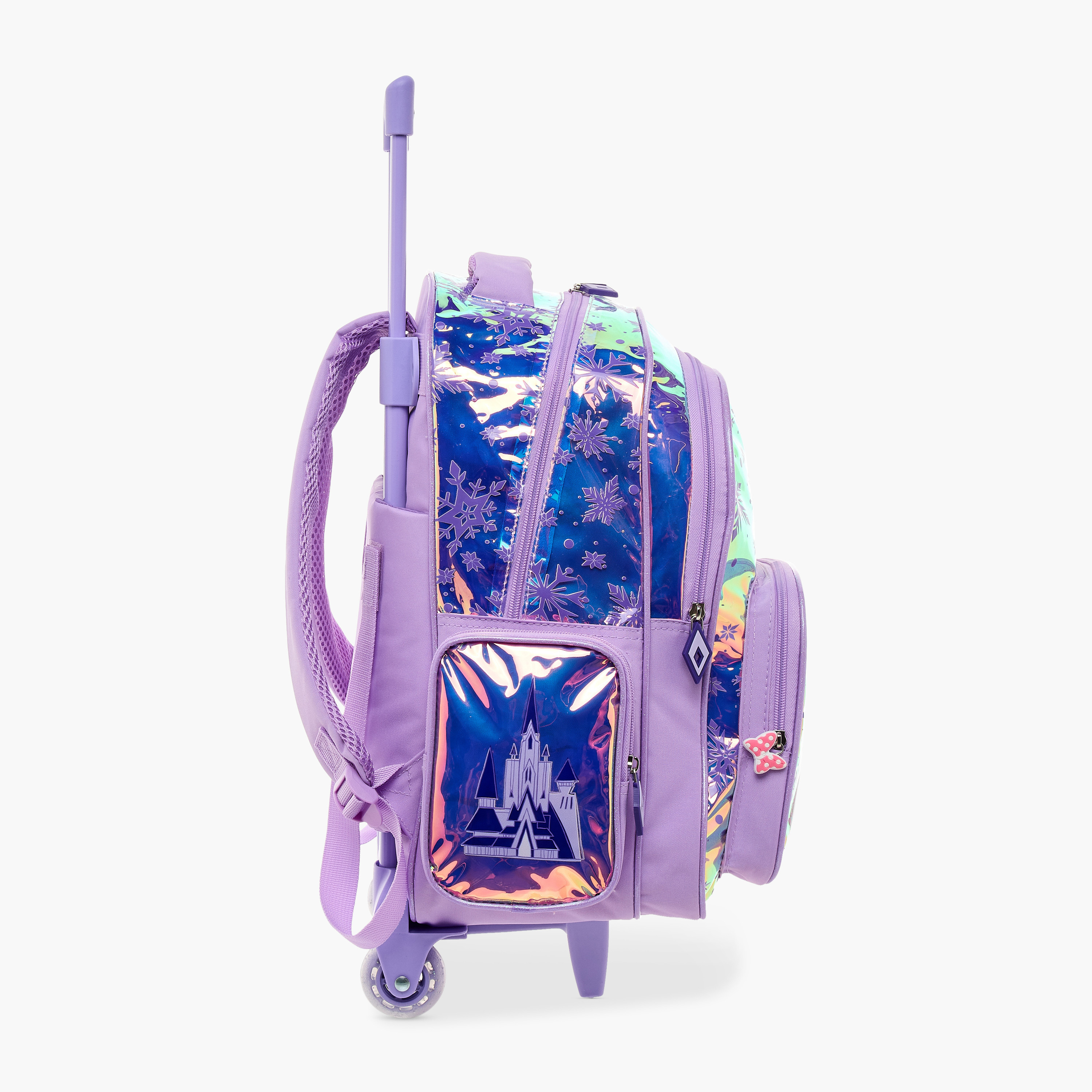 شنطة ظهر ترولي بمقبض قابل للسحب وطبعات فروزن من ديزني - 16 بوصة-school-bagsandbackpacks-trolleybags-image-5