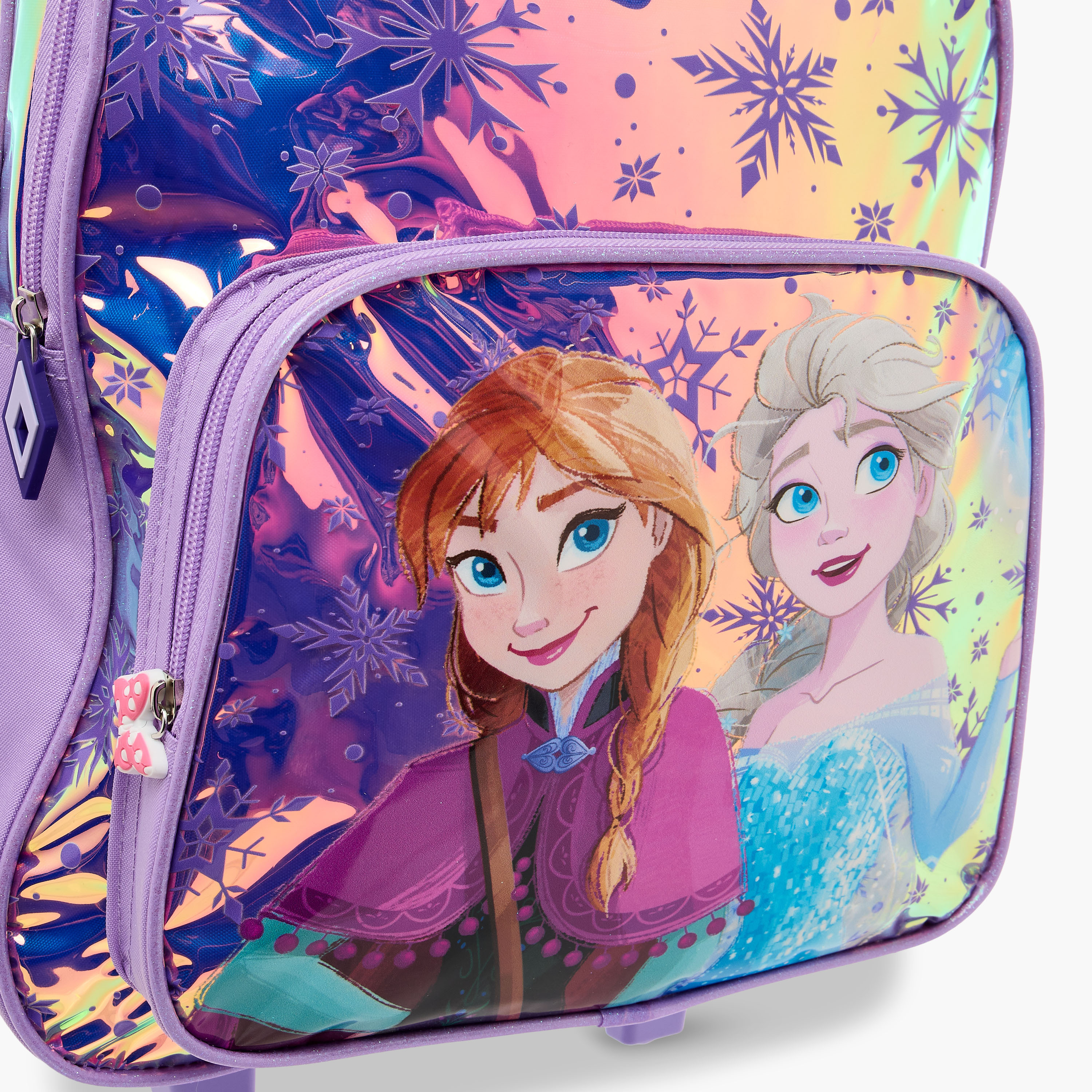 شنطة ظهر ترولي بمقبض قابل للسحب وطبعات فروزن من ديزني - 16 بوصة-school-bagsandbackpacks-trolleybags-image-8