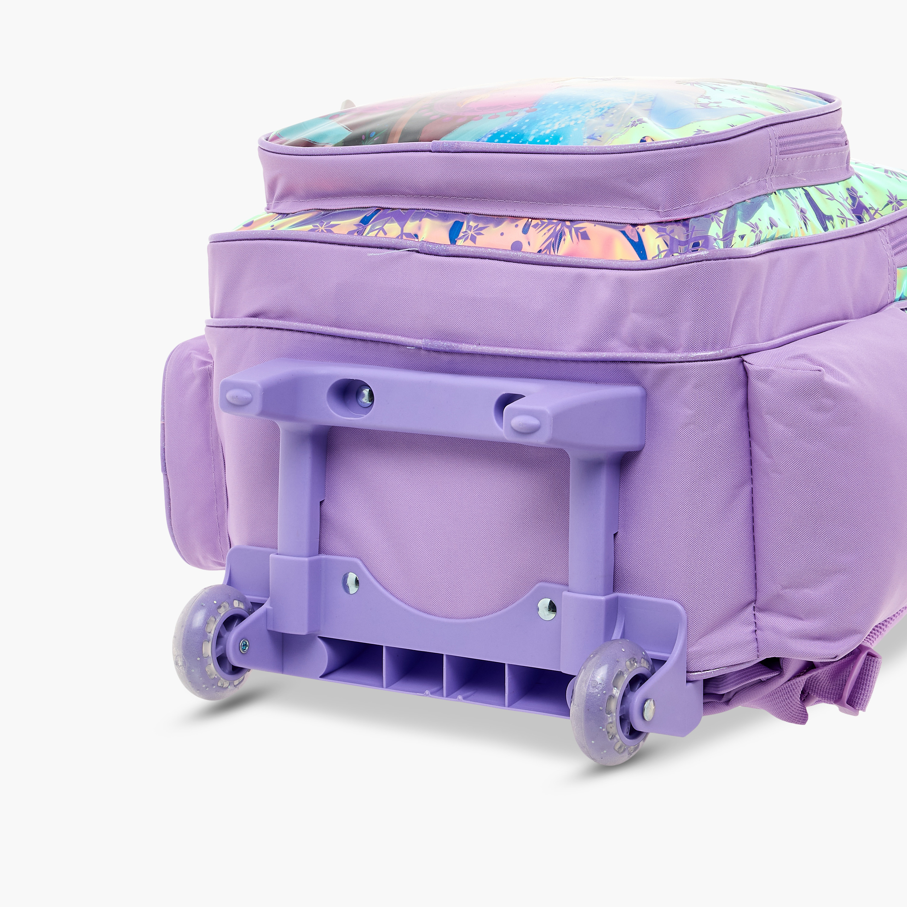 شنطة ظهر ترولي بمقبض قابل للسحب وطبعات فروزن من ديزني - 16 بوصة-school-bagsandbackpacks-trolleybags-image-11