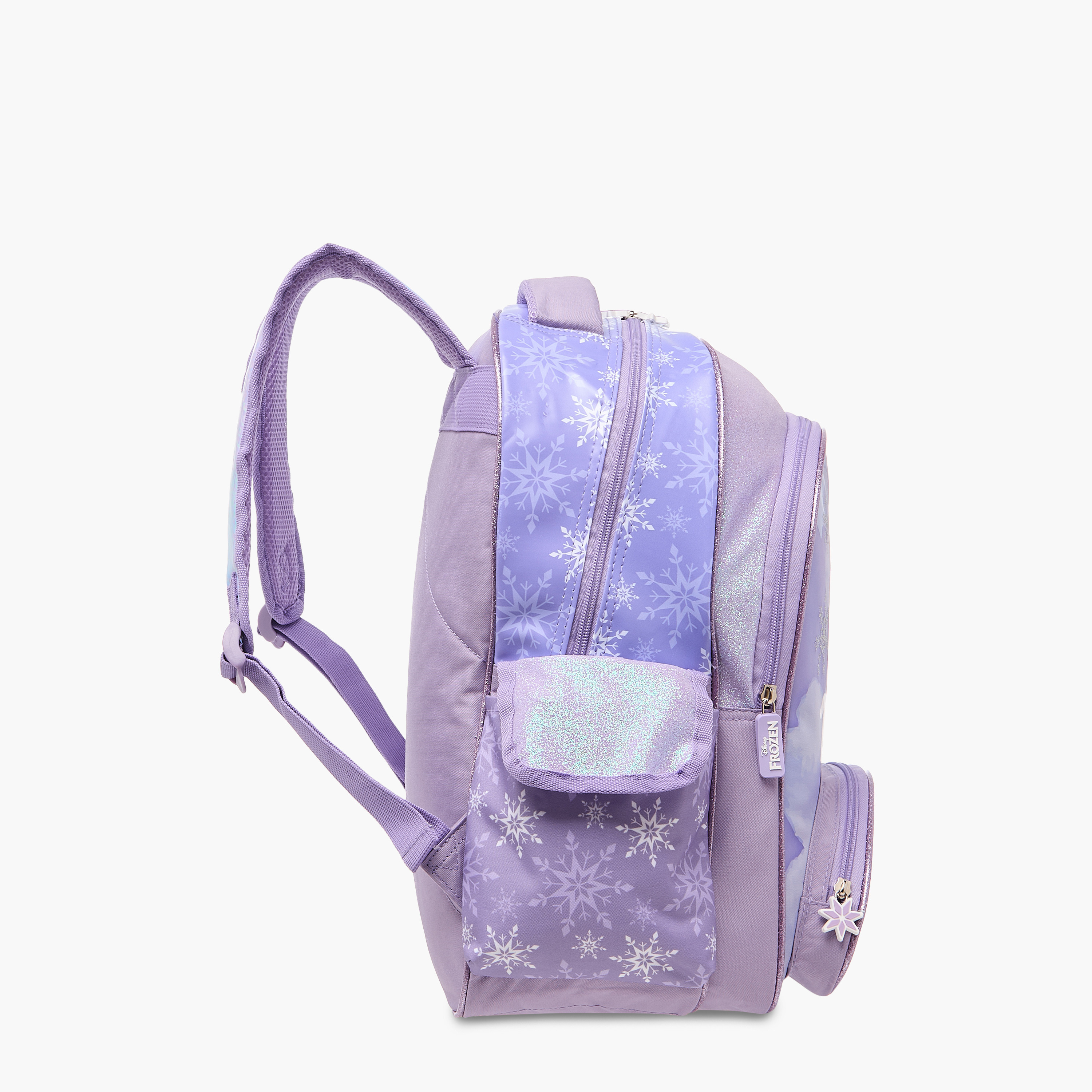 شنطة ظهر بأحزمة قابلة للتعديل وسحاب إغلاق وطبعات فروزن من ديزني - 16 بوصة-school-bagsandbackpacks-backpacks-image-6