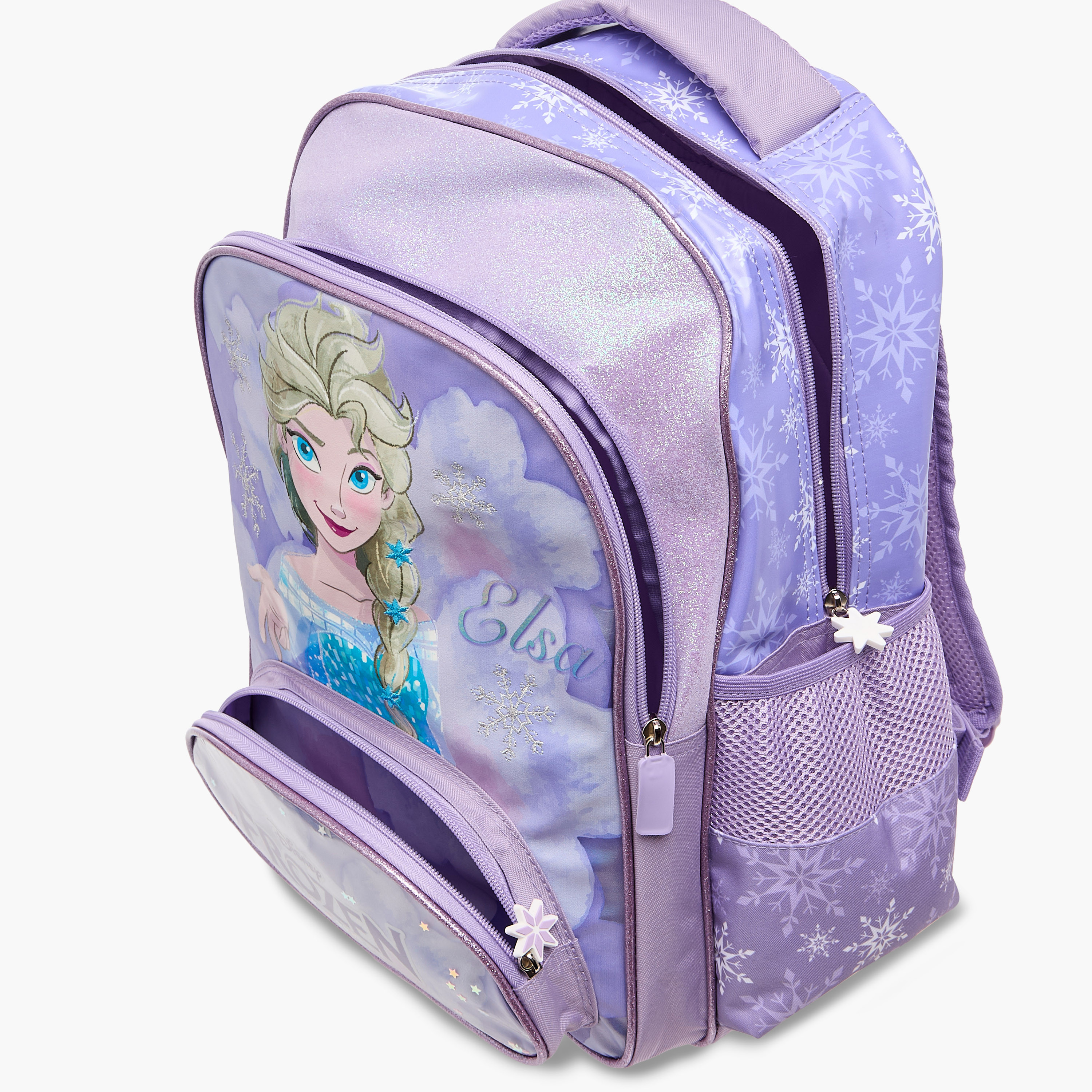 Disney Frozen Print Backpack with Adjustable Straps and Zip Closure - 16 inches-school-bagsandbackpacks-backpacks-image-11