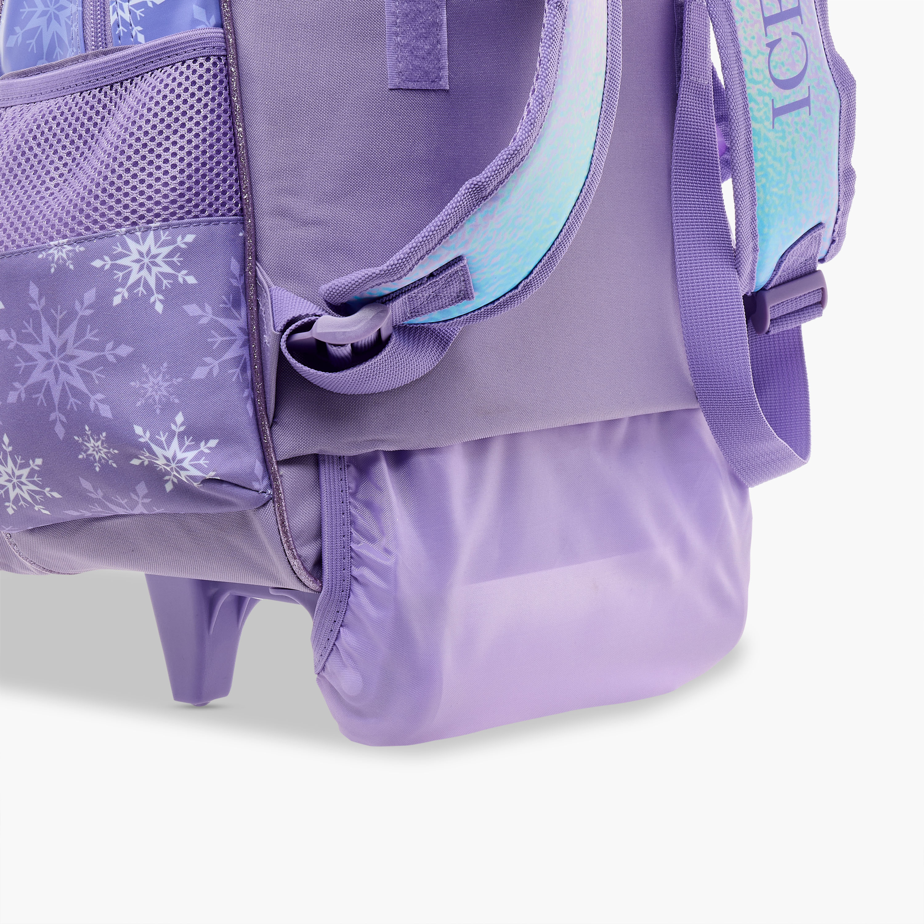 Disney Frozen Print Trolley Backpack with Retractable Handle-school-bagsandbackpacks-trolleybags-image-13