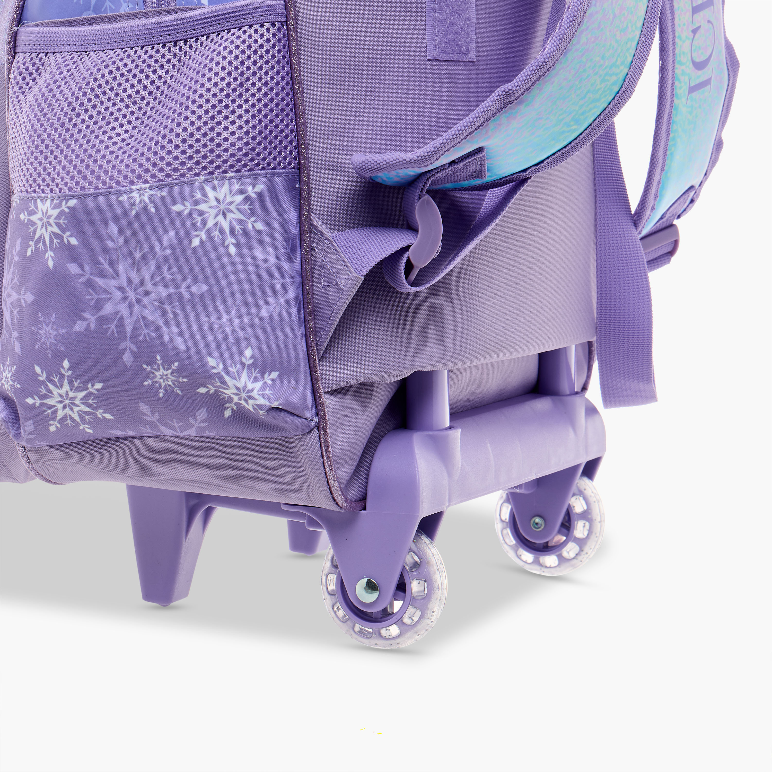 Disney Frozen Print Trolley Backpack with Retractable Handle-school-bagsandbackpacks-trolleybags-image-16