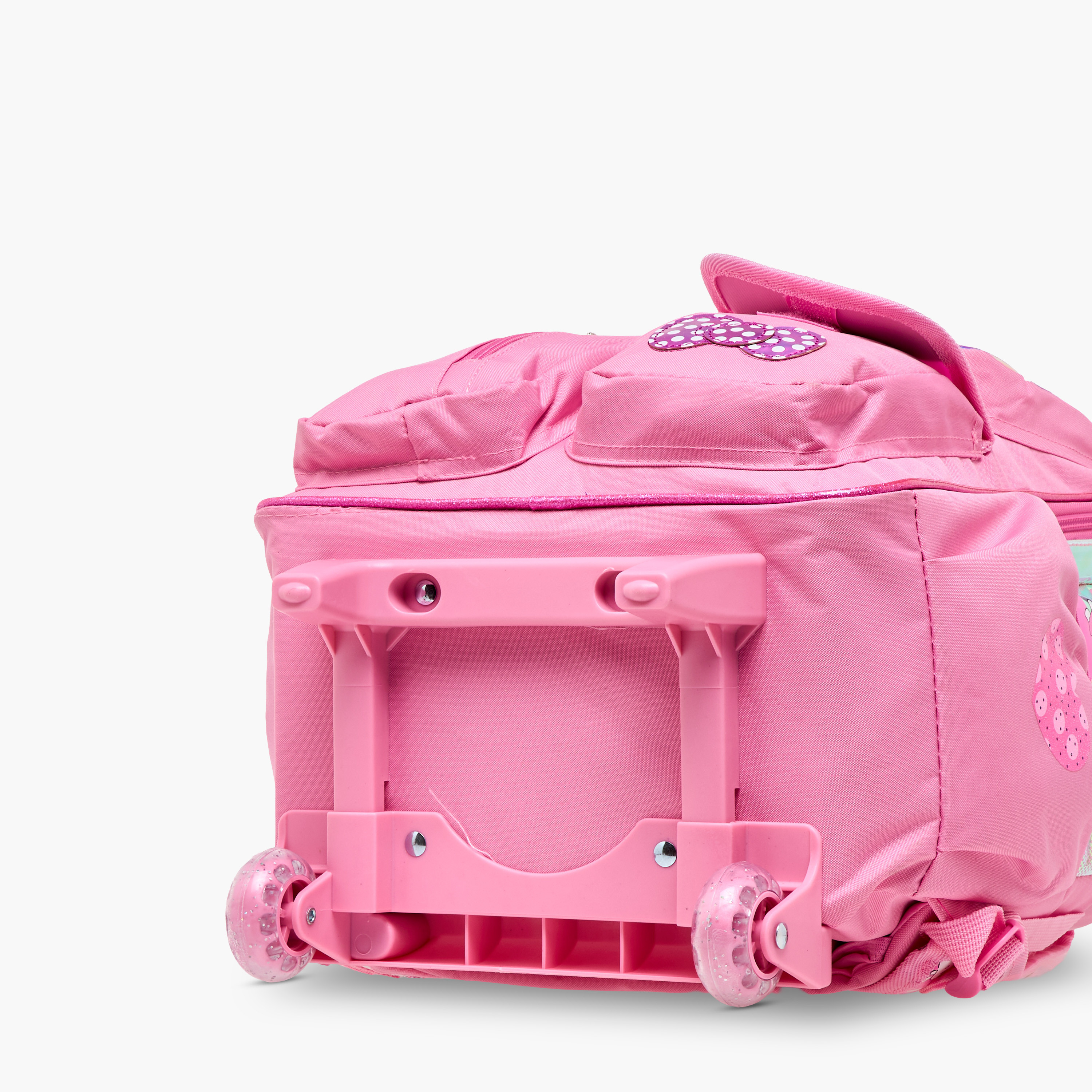 Hello Kitty Printed Trolley Backpack with Retractable Handle - 16 inches-school-bagsandbackpacks-trolleybags-image-16