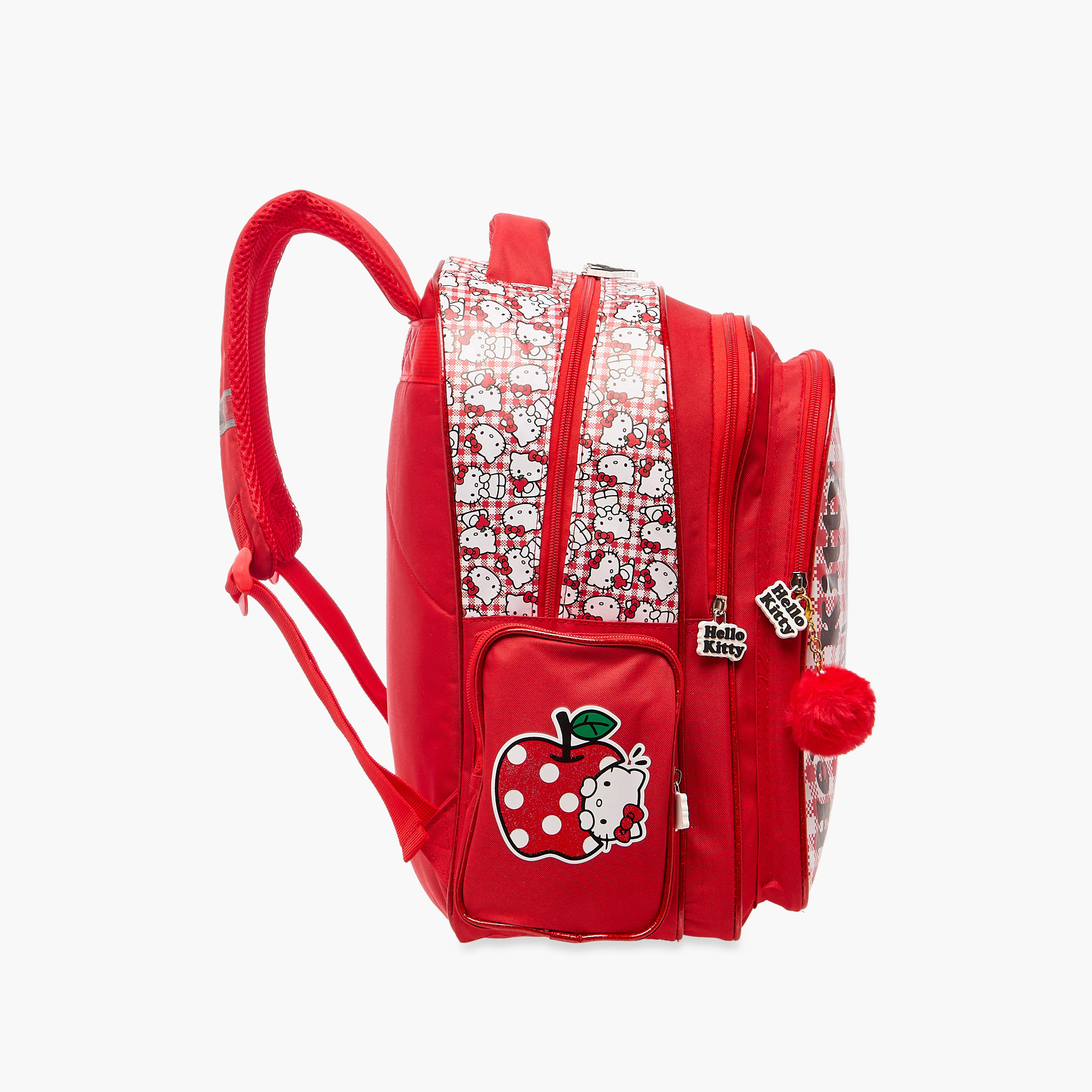Hello Kitty Printed Backpack with Adjustable Straps and Zip Closure - 16 inches-school-bagsandbackpacks-backpacks-image-5