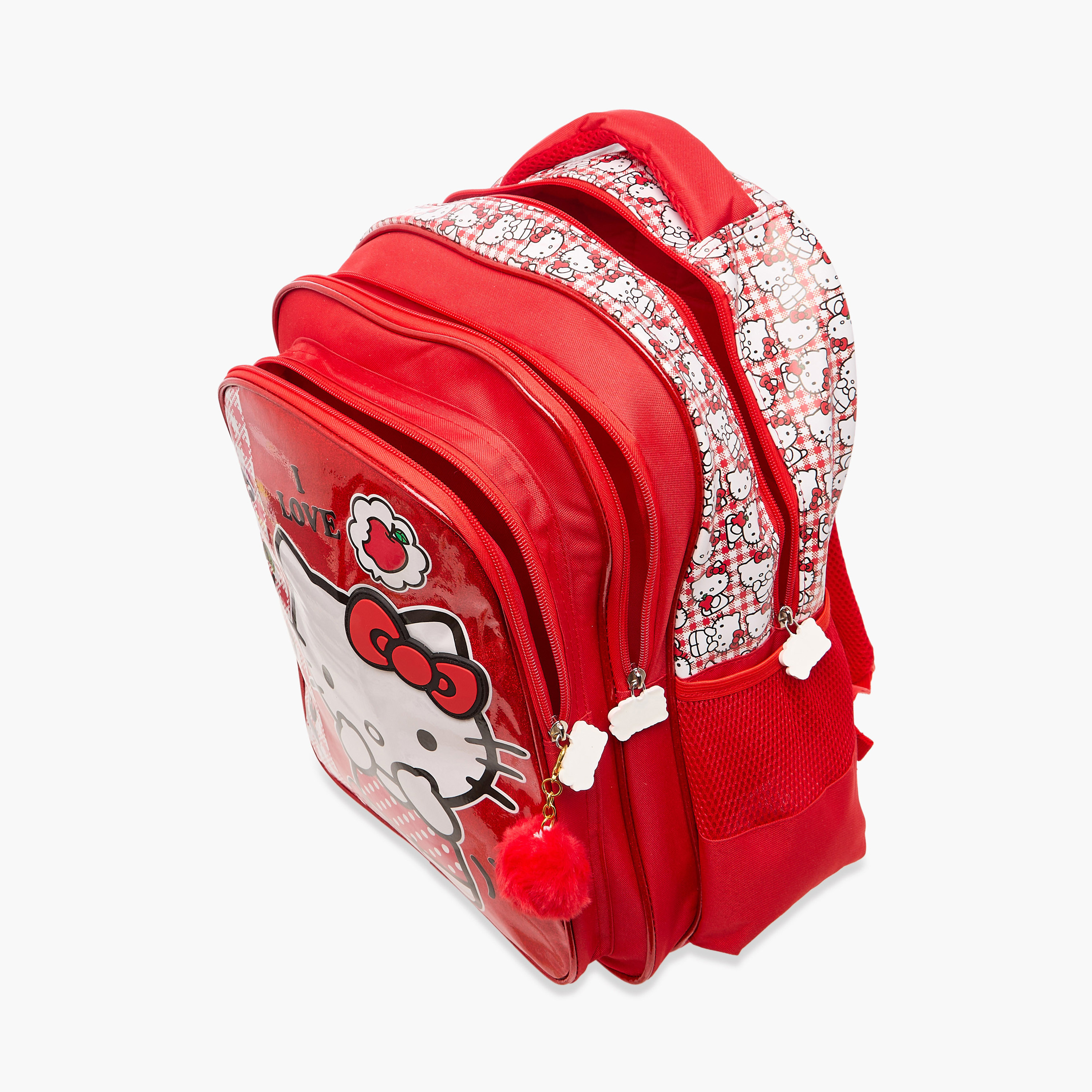 Hello Kitty Printed Backpack with Adjustable Straps and Zip Closure - 16 inches-school-bagsandbackpacks-backpacks-image-11