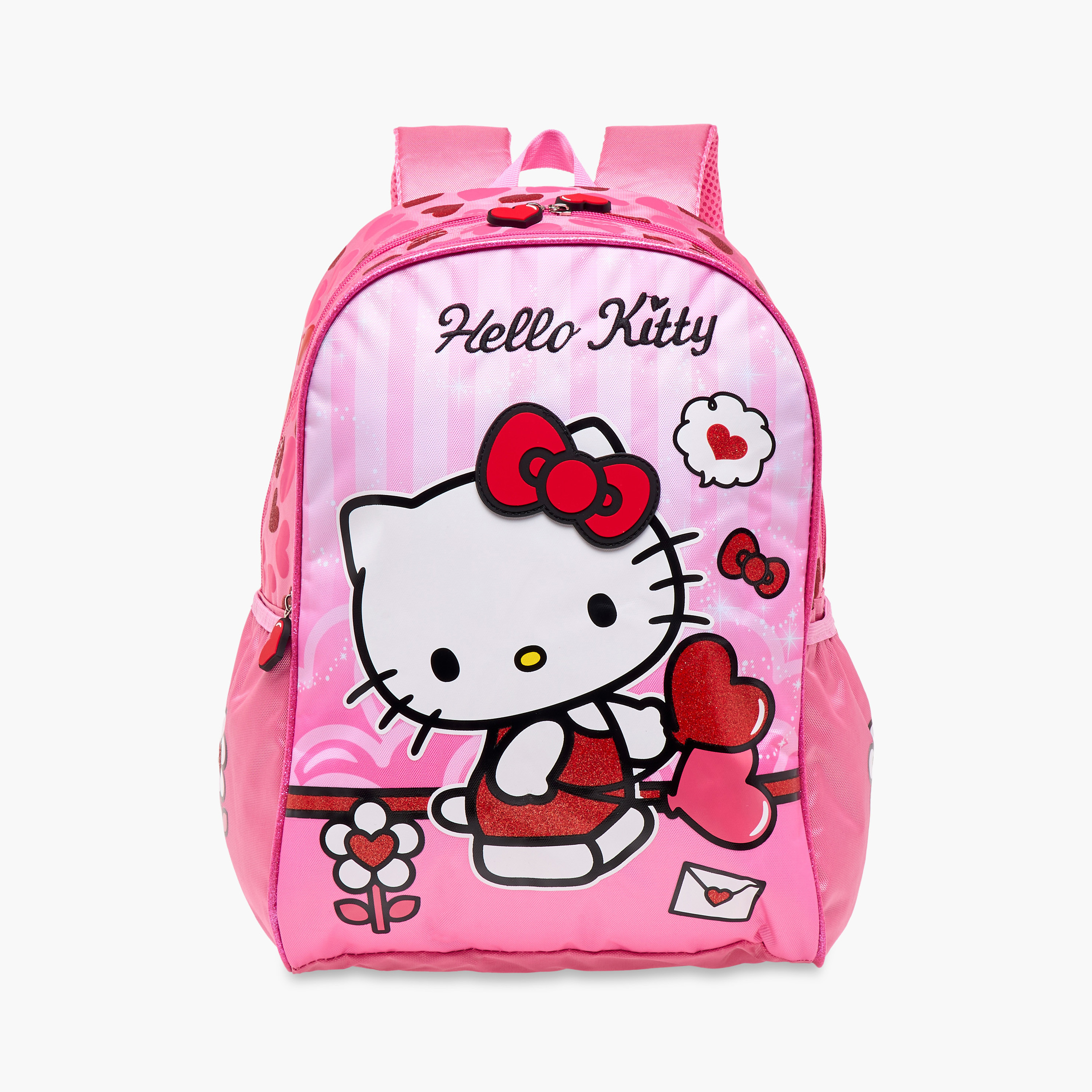 Hello Kitty Printed Backpack with Adjustable Straps and Zip Closure - 16 inches-school-bagsandbackpacks-backpacks-image-1