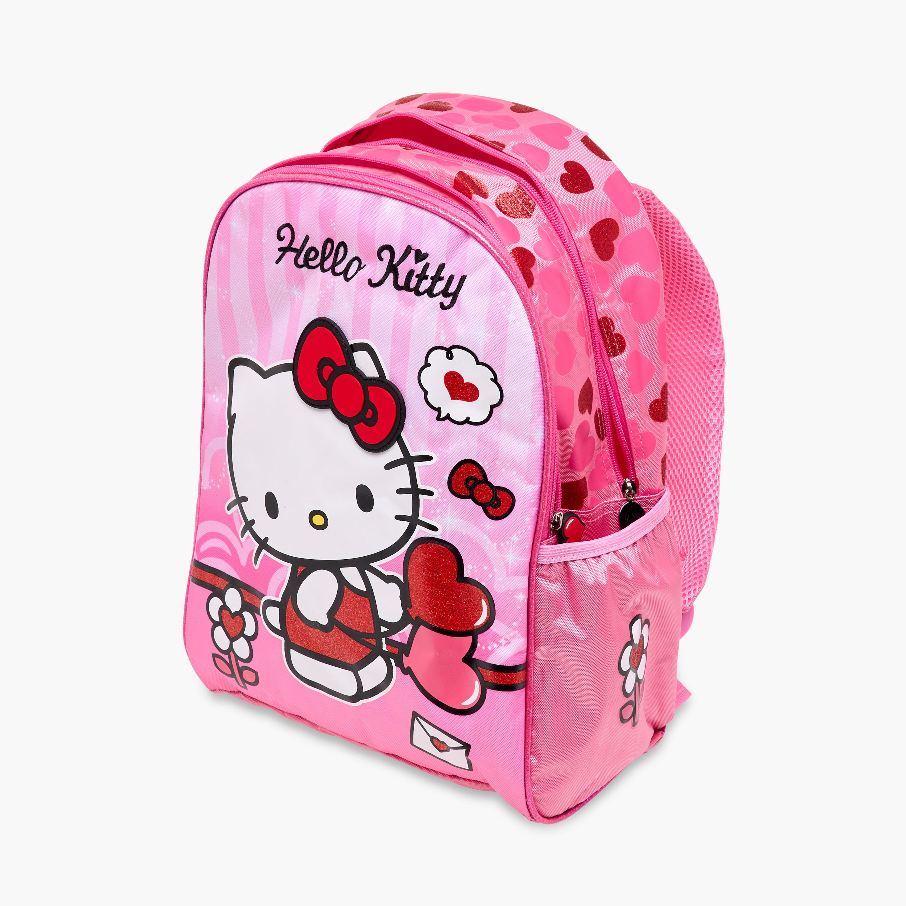 Hello Kitty Printed Backpack with Adjustable Straps and Zip Closure - 16 inches-school-bagsandbackpacks-backpacks-image-12