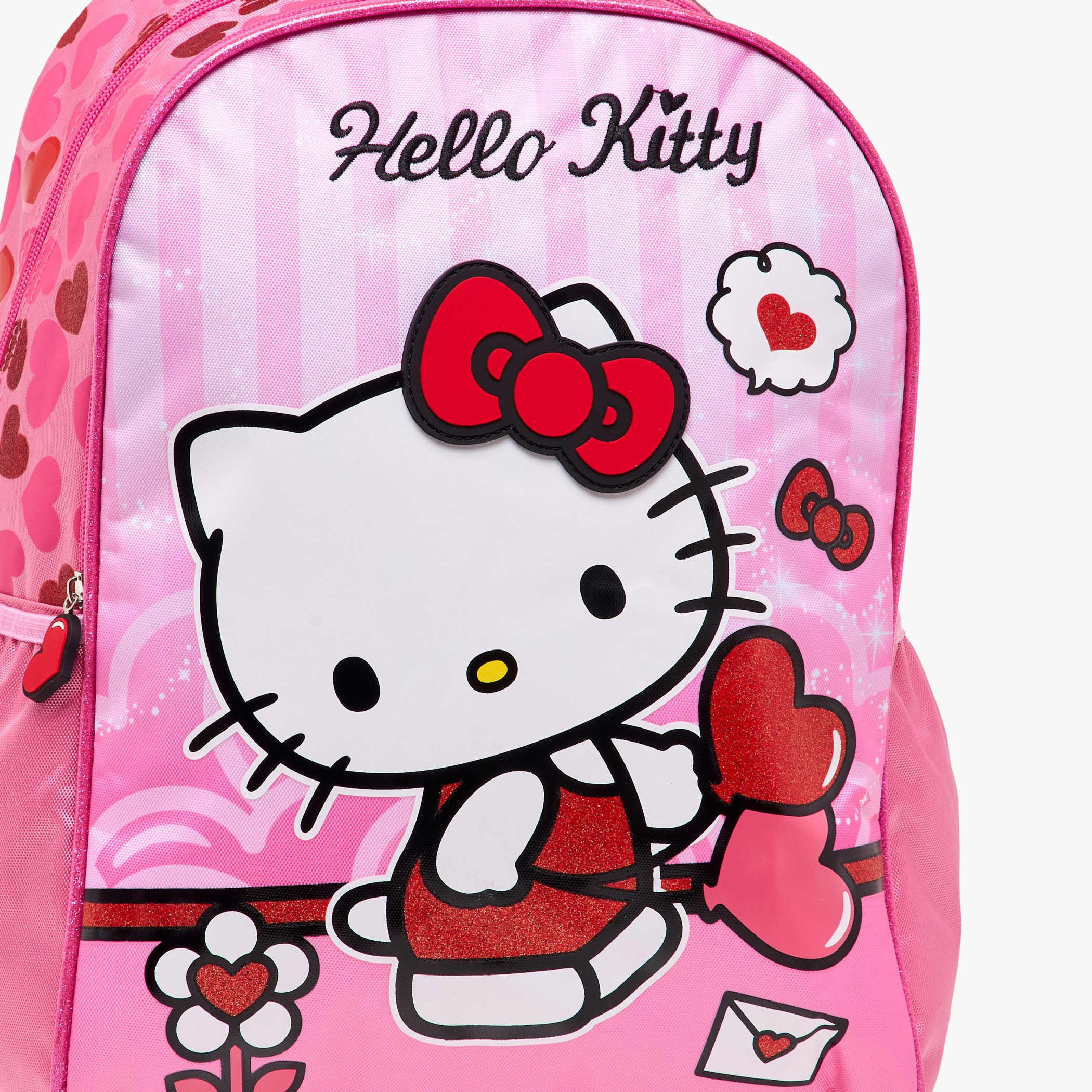 Hello Kitty Printed Backpack with Adjustable Straps and Zip Closure - 16 inches-school-bagsandbackpacks-backpacks-image-10