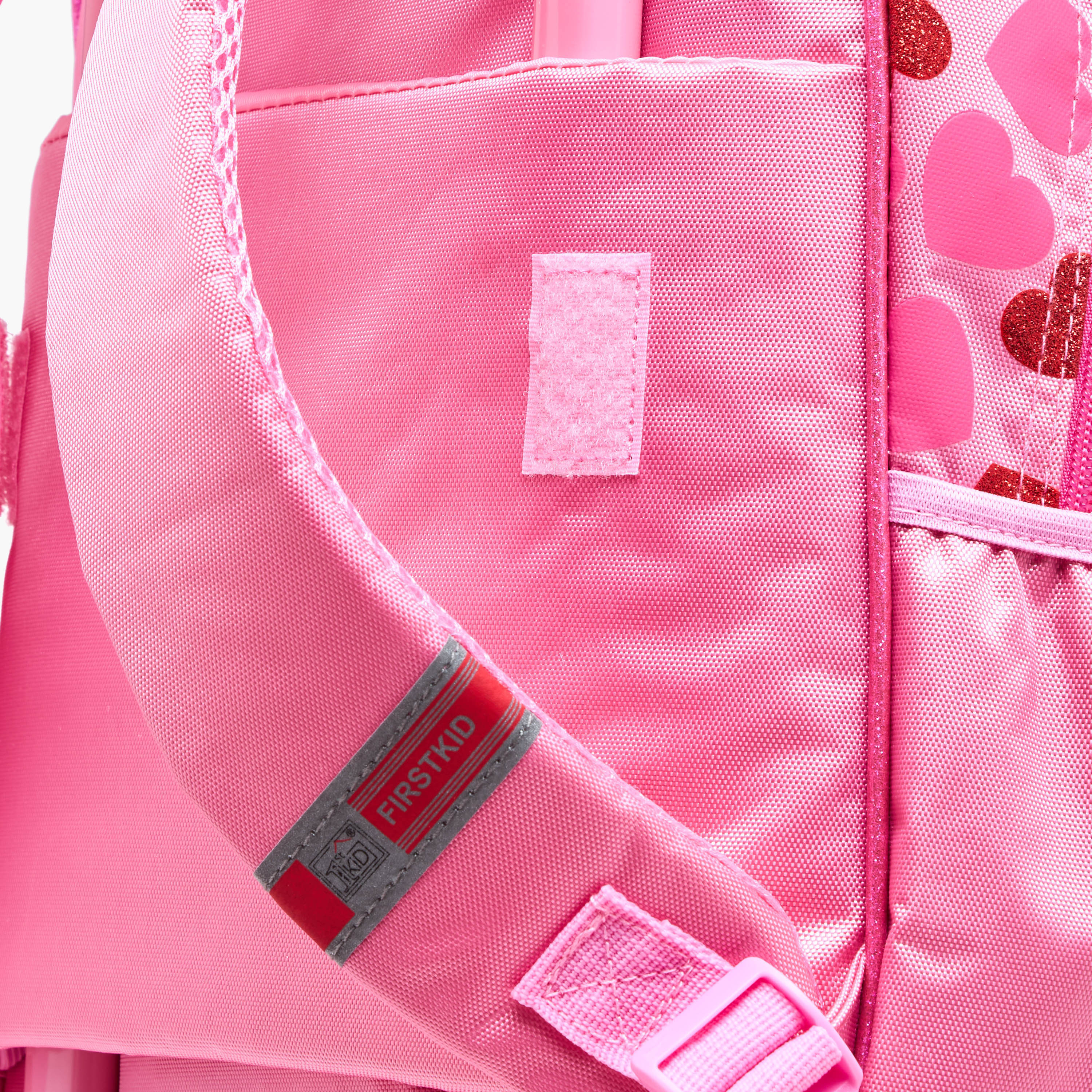 Hello Kitty Printed Trolley Backpack with Retractable Handle - 16 inches-school-bagsandbackpacks-trolleybags-image-11