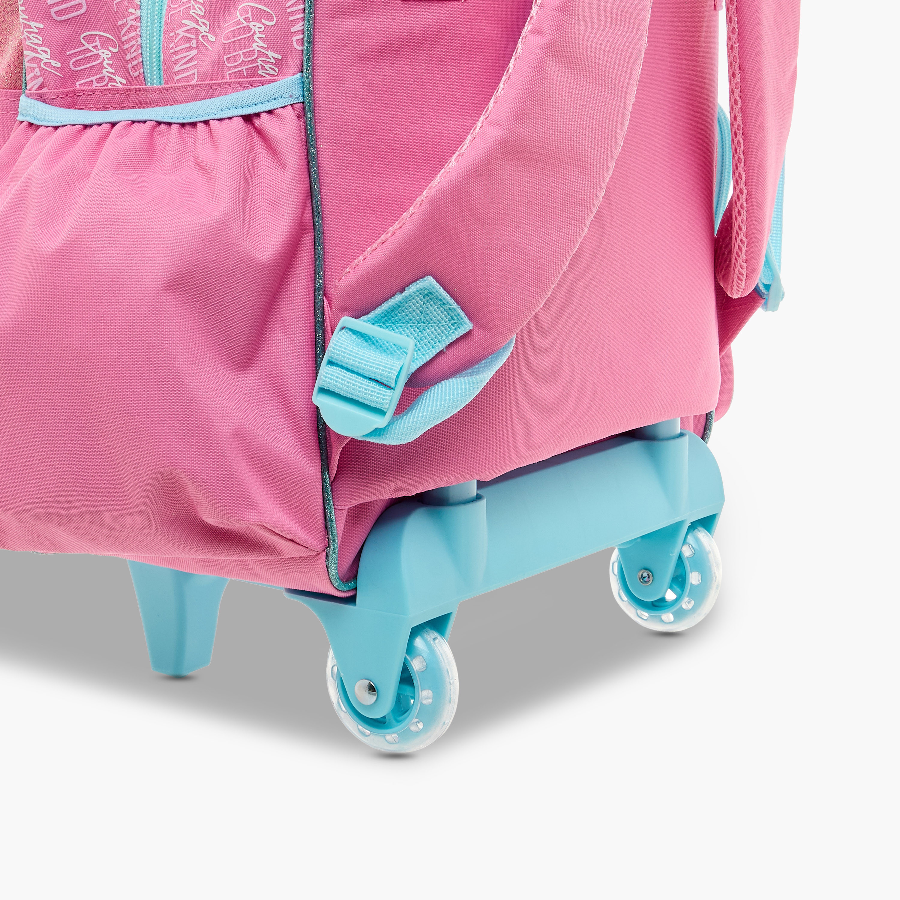 Disney Princess Print Trolley Backpack with Retractable Handle - 16 inches-school-bagsandbackpacks-trolleybags-image-16