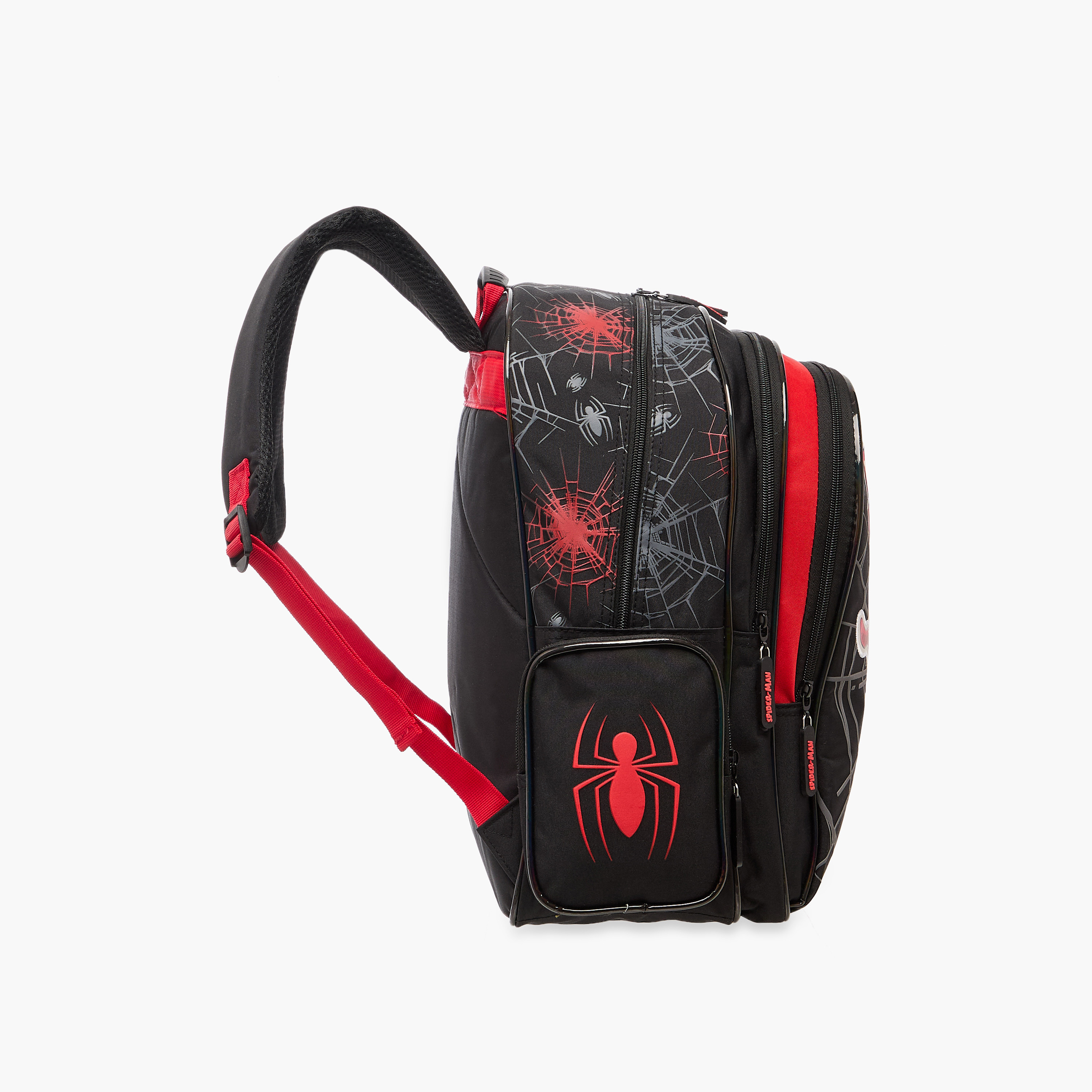 Spider-Man Print Backpack with Adjustable Straps and Zip Closure - 16 inches-school-bagsandbackpacks-backpacks-image-3