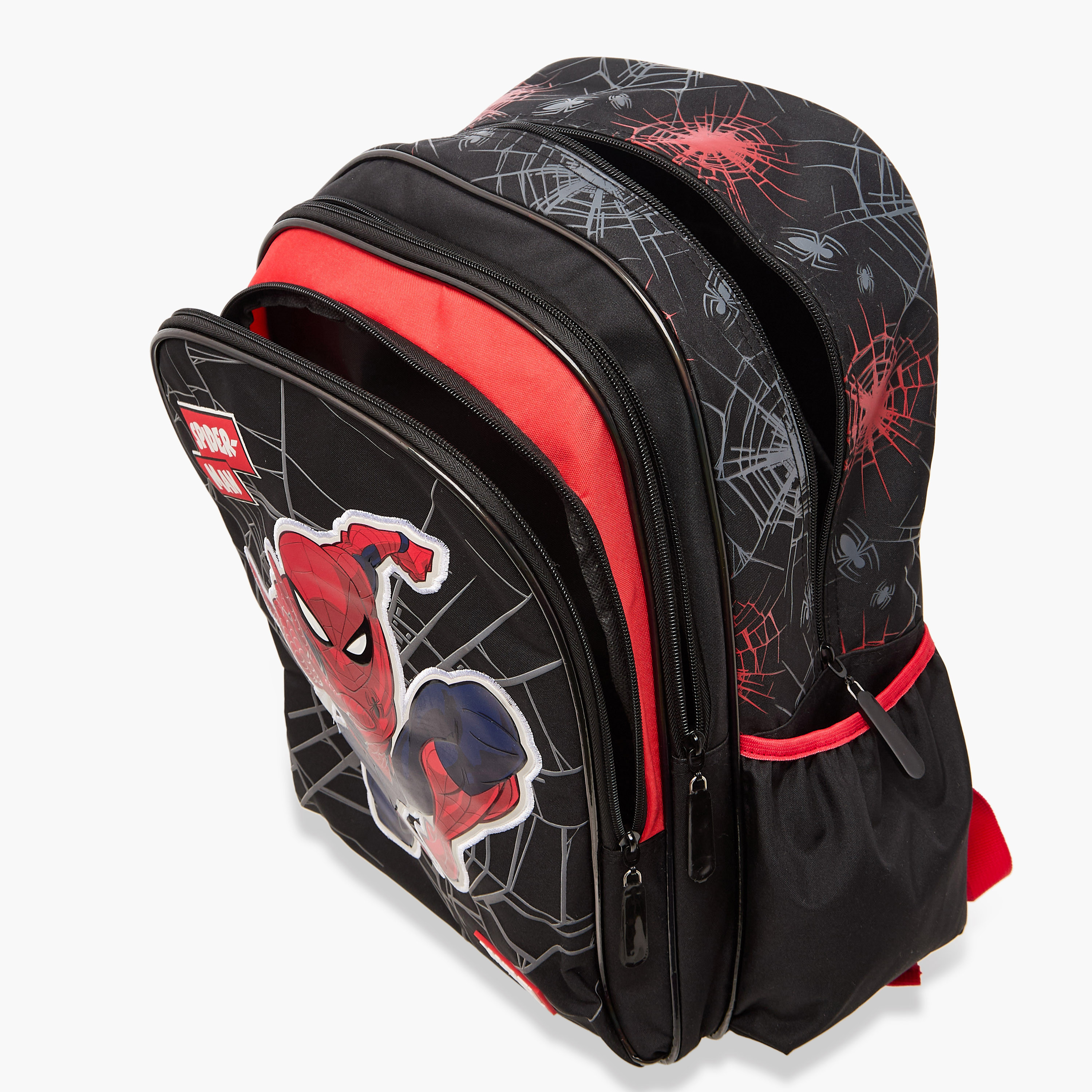 Spider-Man Print Backpack with Adjustable Straps and Zip Closure - 16 inches-school-bagsandbackpacks-backpacks-image-9