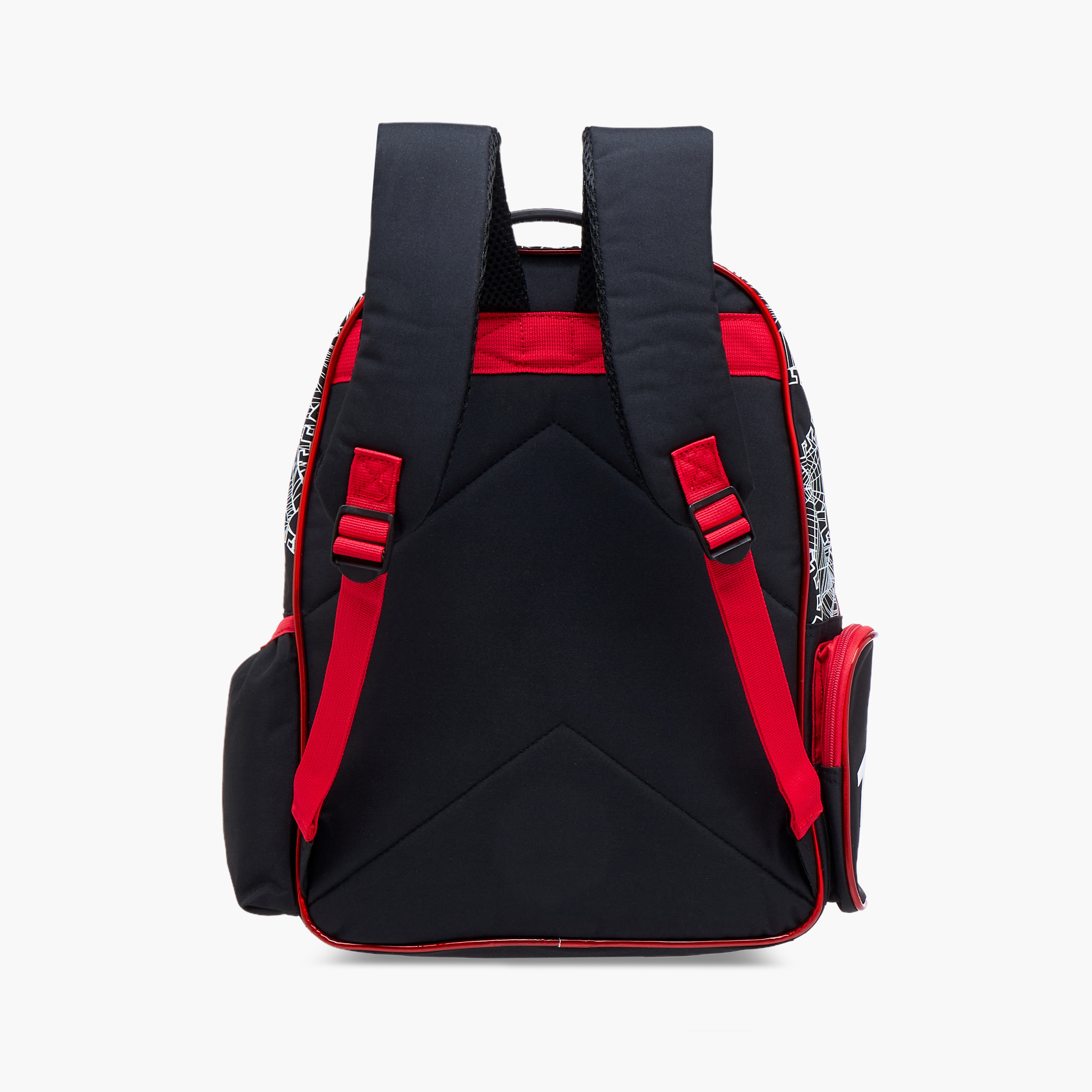 Spider-Man Print Backpack with Adjustable Straps and Zip Closure - 16 inches-school-bagsandbackpacks-backpacks-image-5