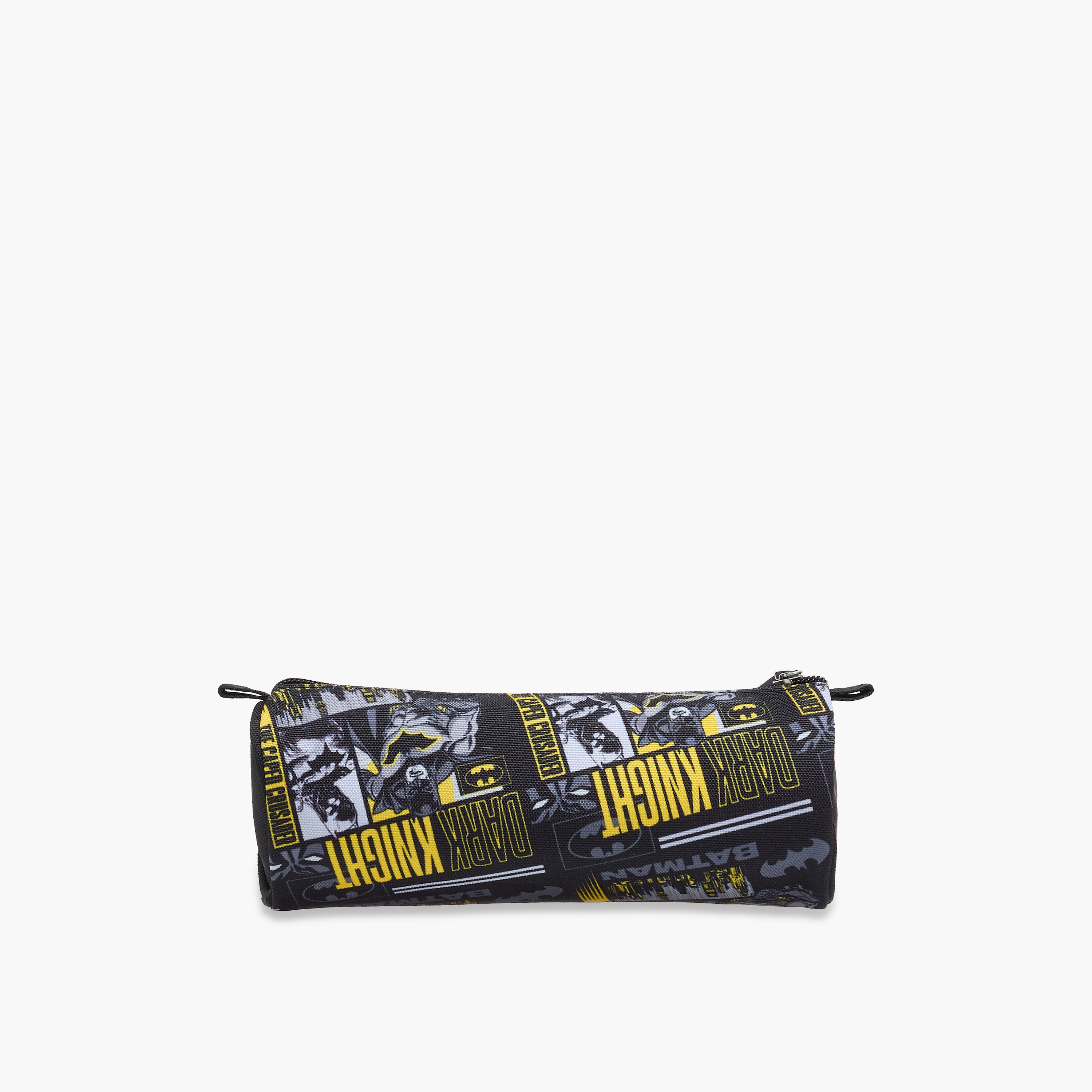 Batman Print Pencil Pouch with Zip Closure-school-stationery-pencilcases-image-3