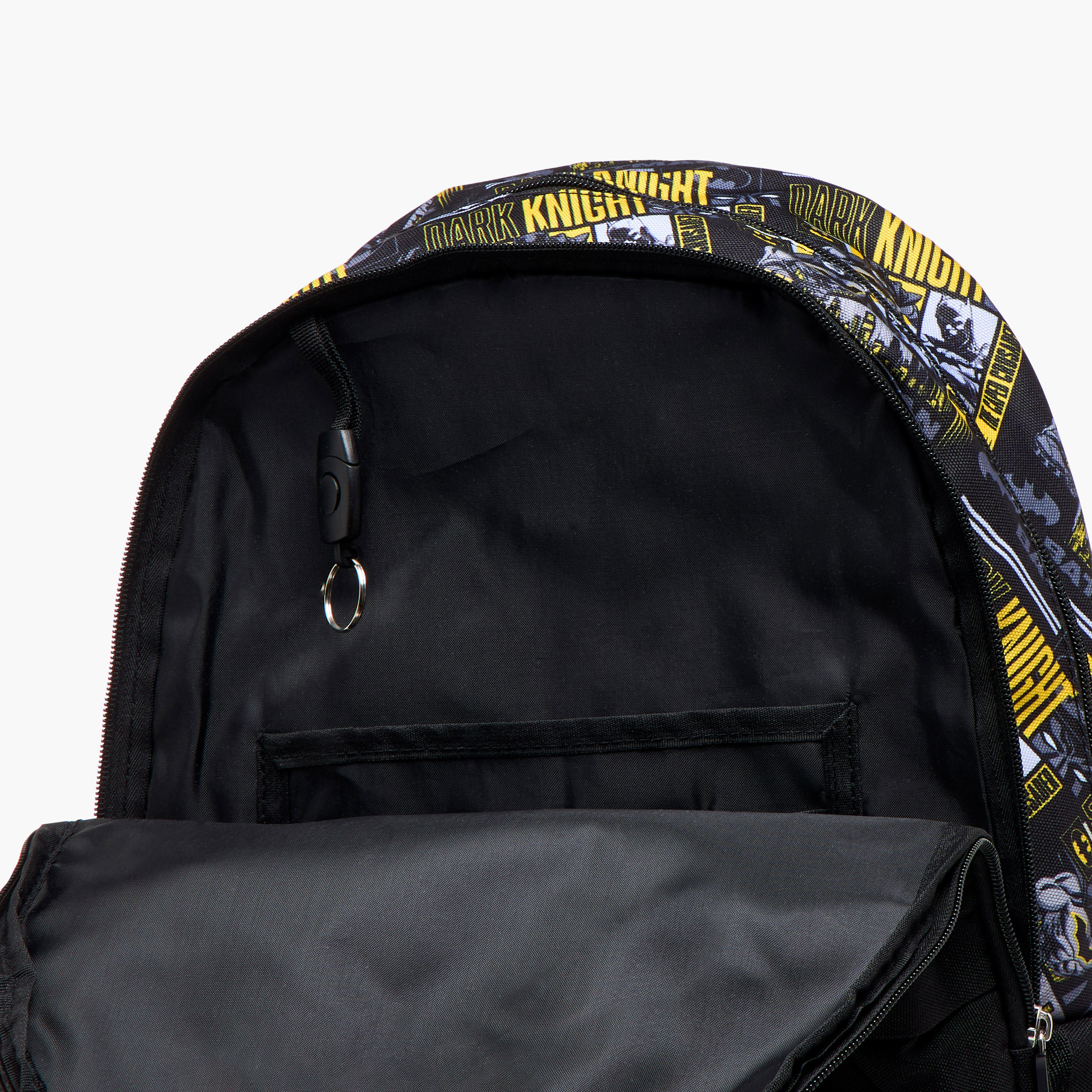 Batman Print Backpack with Adjustable Straps and Zip Closure - 15.6 inches-school-bagsandbackpacks-backpacks-image-11