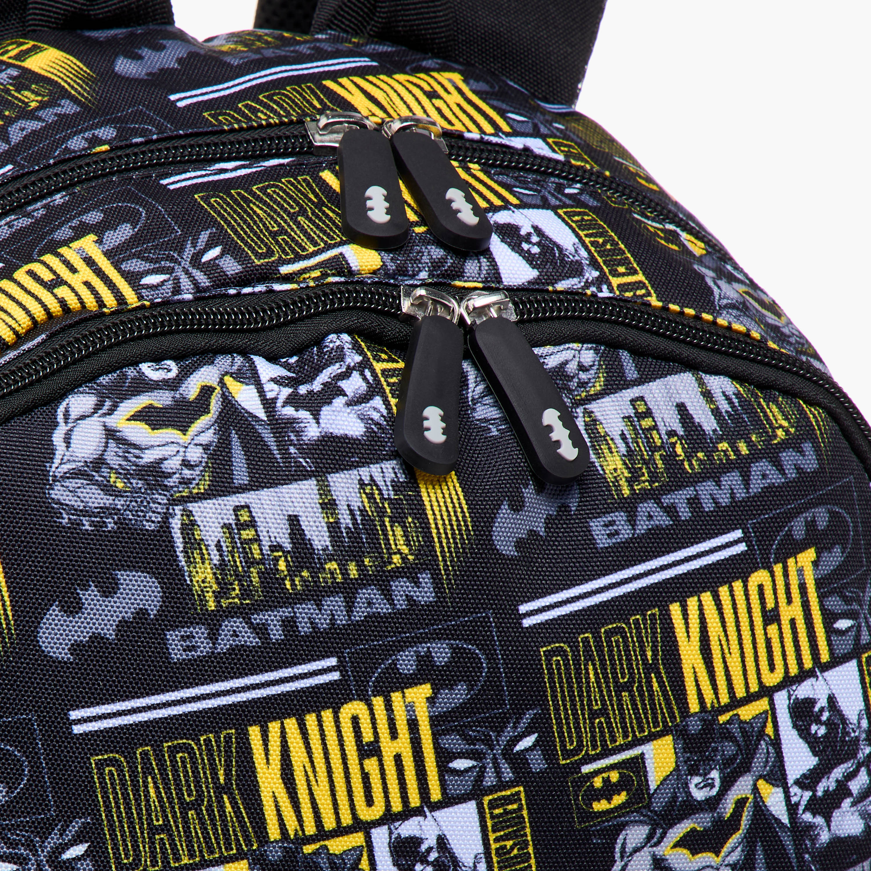 Batman Print Backpack with Adjustable Straps and Zip Closure - 15.6 inches-school-bagsandbackpacks-backpacks-image-9