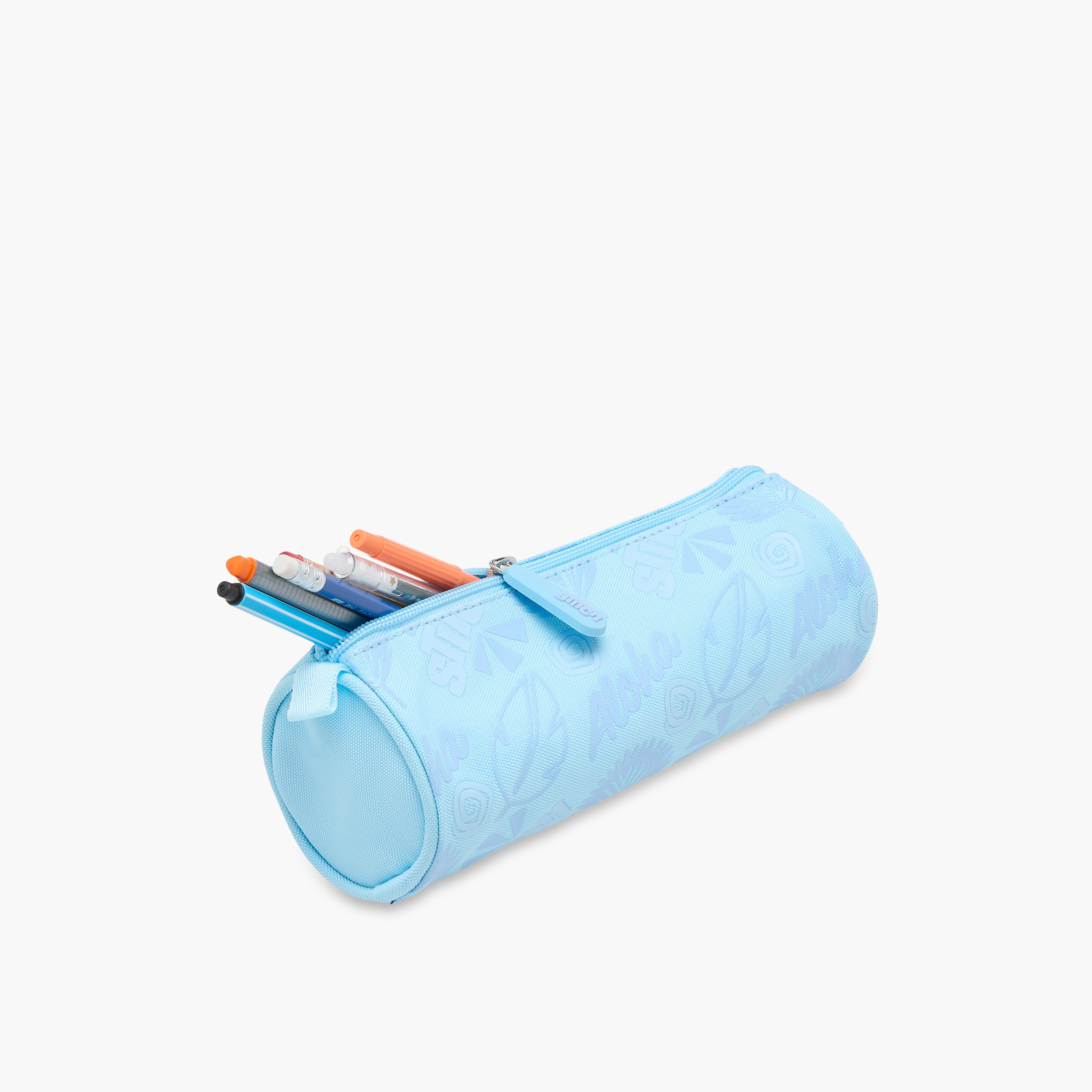 Lilo & Stitch Printed Pencil Pouch with Zip Closure-school-stationery-pencilcases-image-7