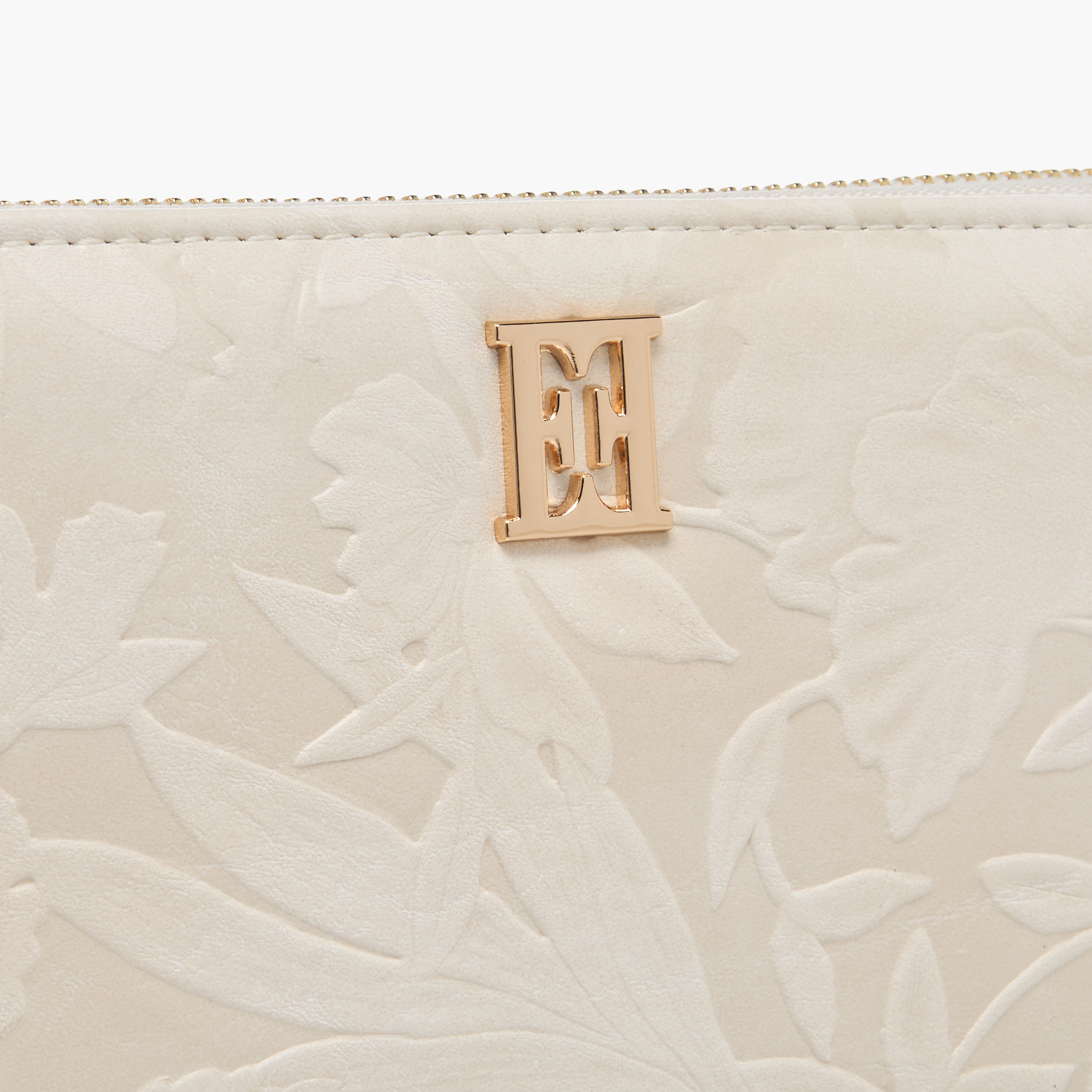 Elle Floral Embossed Zip-Around Wallet-women-bagsandwallets-wallets-image-3