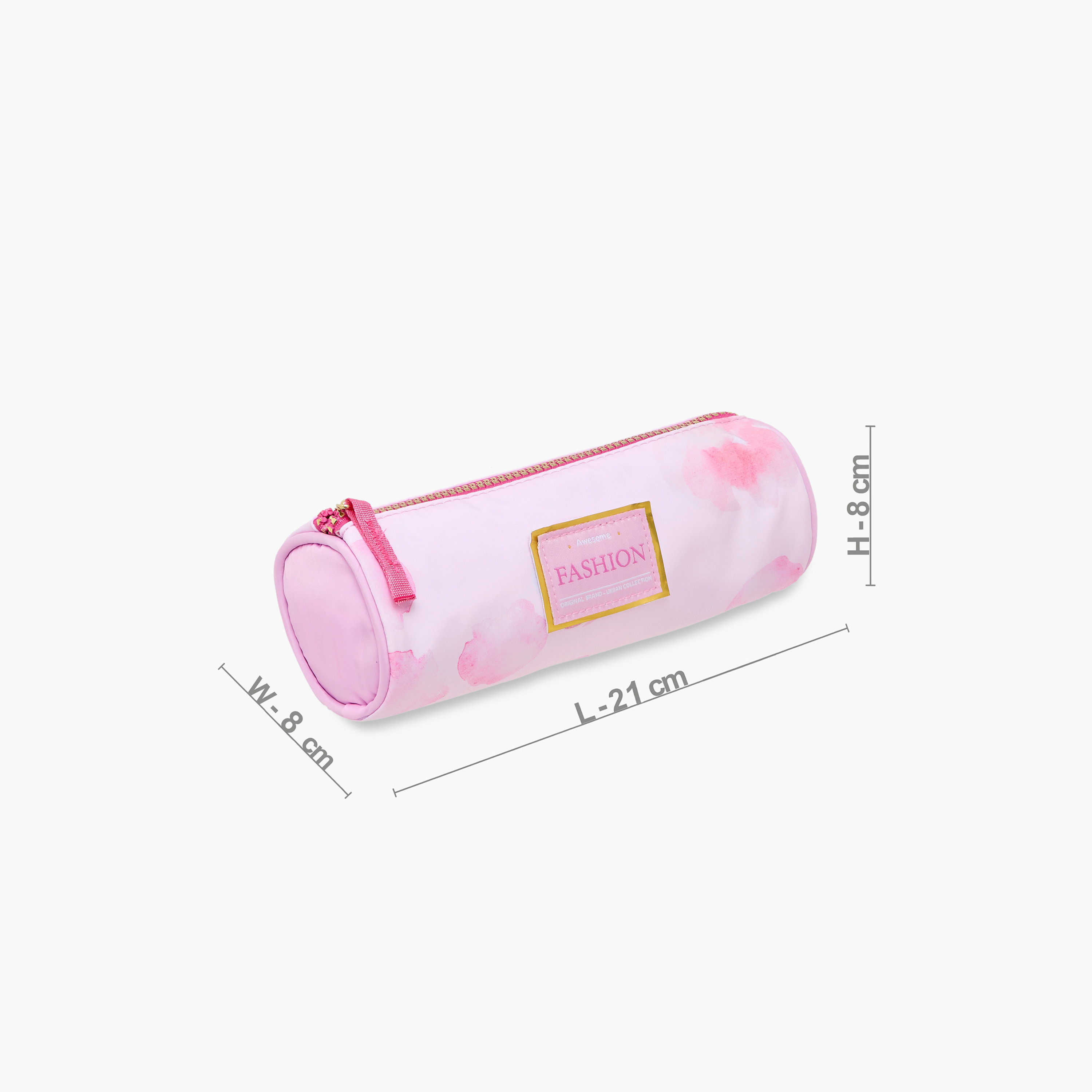 Juniors Floral Print Pencil Pouch with Zip Closure-school-stationery-pencilcases-image-2
