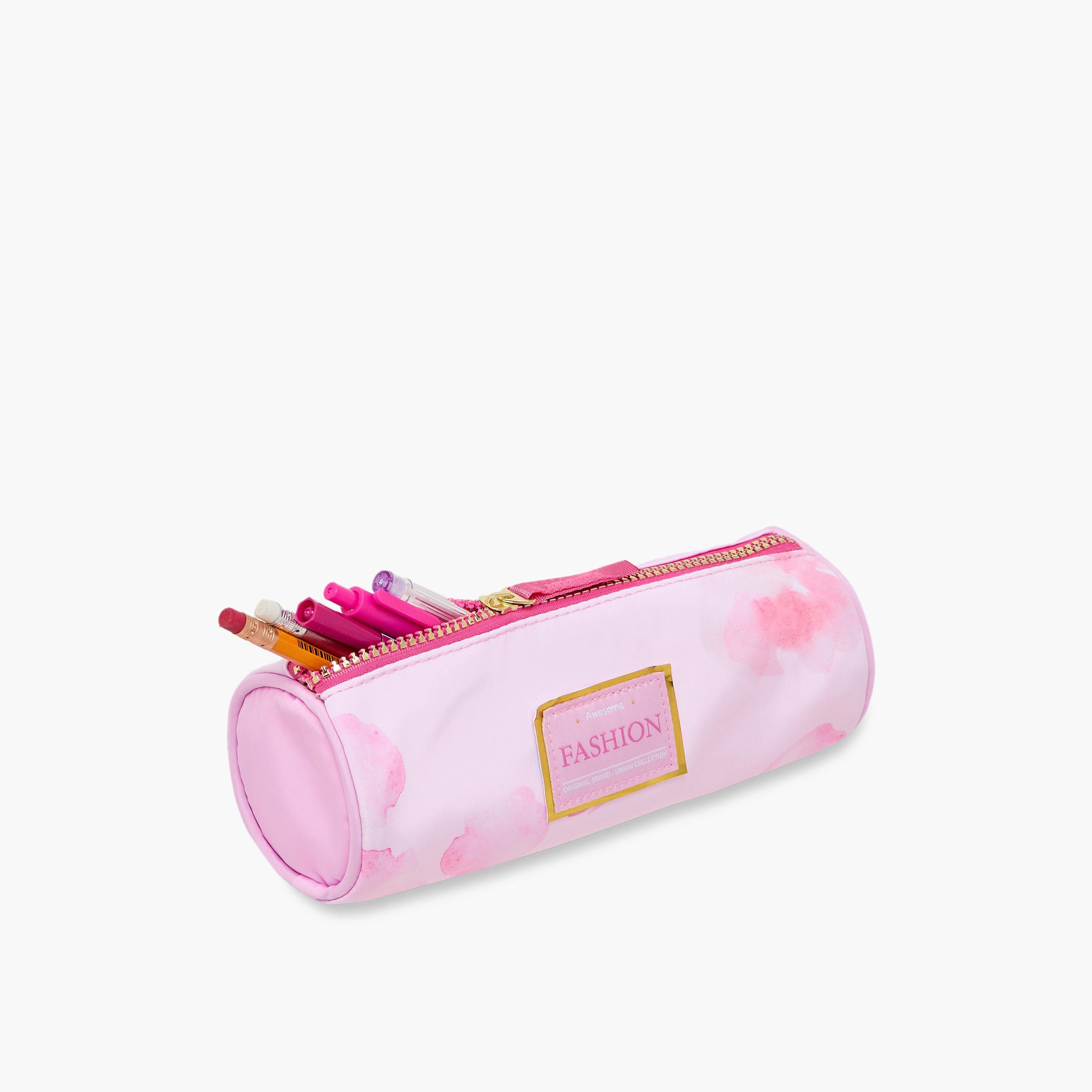 Juniors Floral Print Pencil Pouch with Zip Closure-school-stationery-pencilcases-image-6
