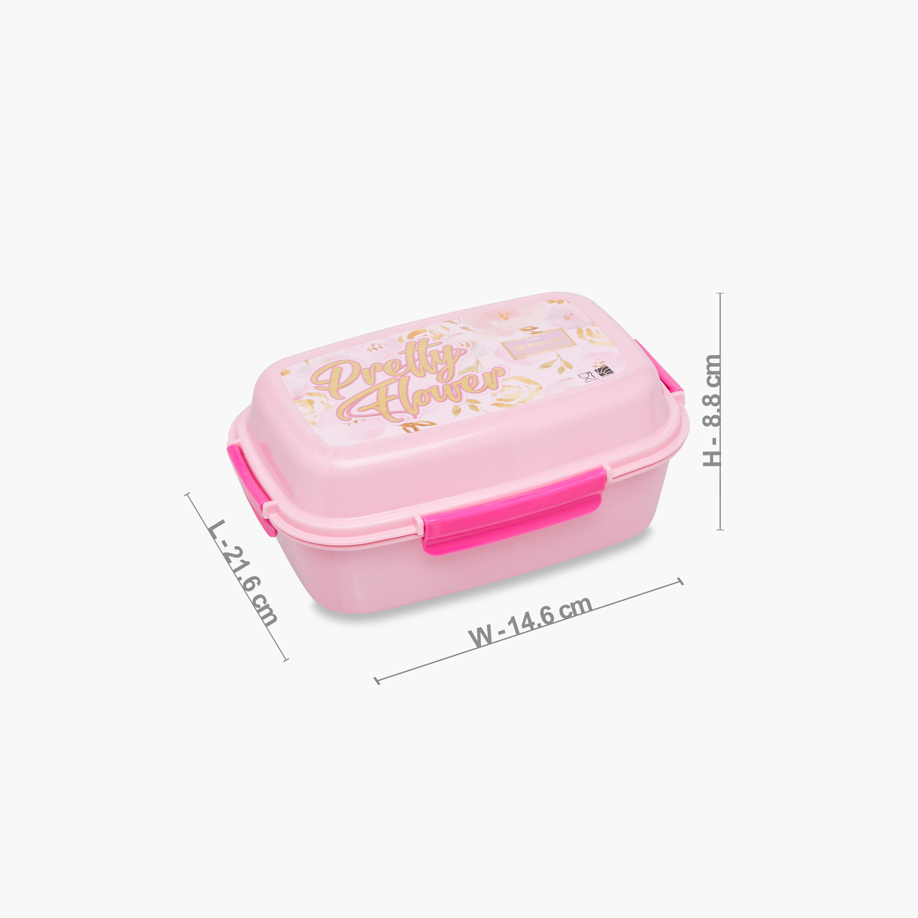 Juniors Printed Lunch Box with Clip Lock Closure - 500 ml-school-lunchessentials-lunchboxes-image-2