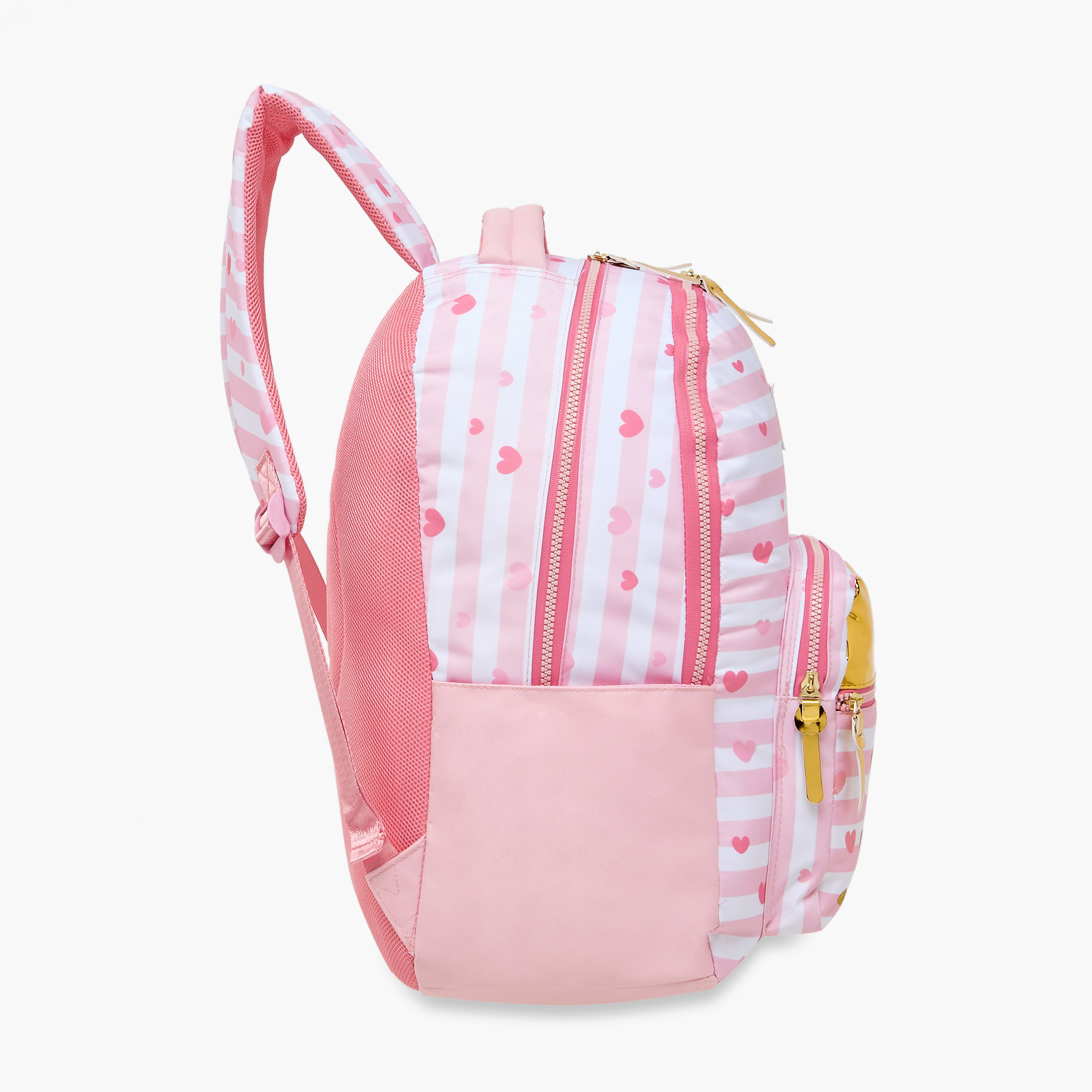 Juniors Printed Backpack with Adjustable Shoulder Straps and Zip Closure - 18 inches-school-bagsandbackpacks-backpacks-image-5