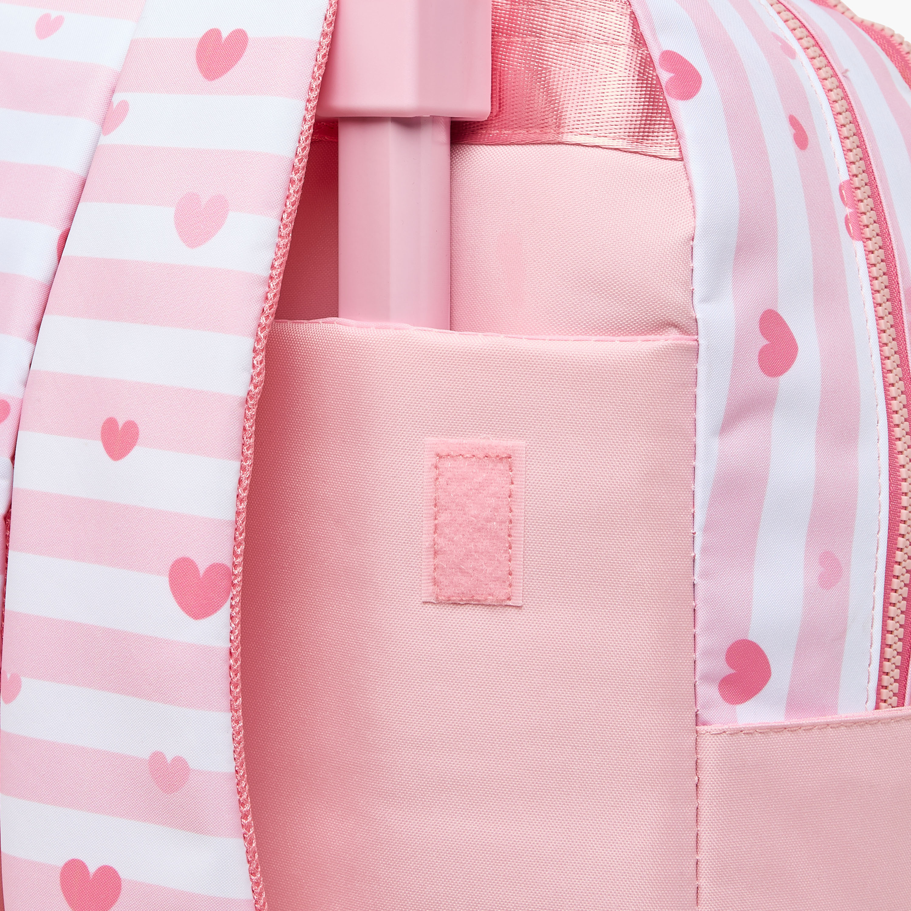 Juniors Striped Trolley Bag for Girls 8-13 Years with Adjustable Strap -school-bagsandbackpacks-trolleybags-image-13