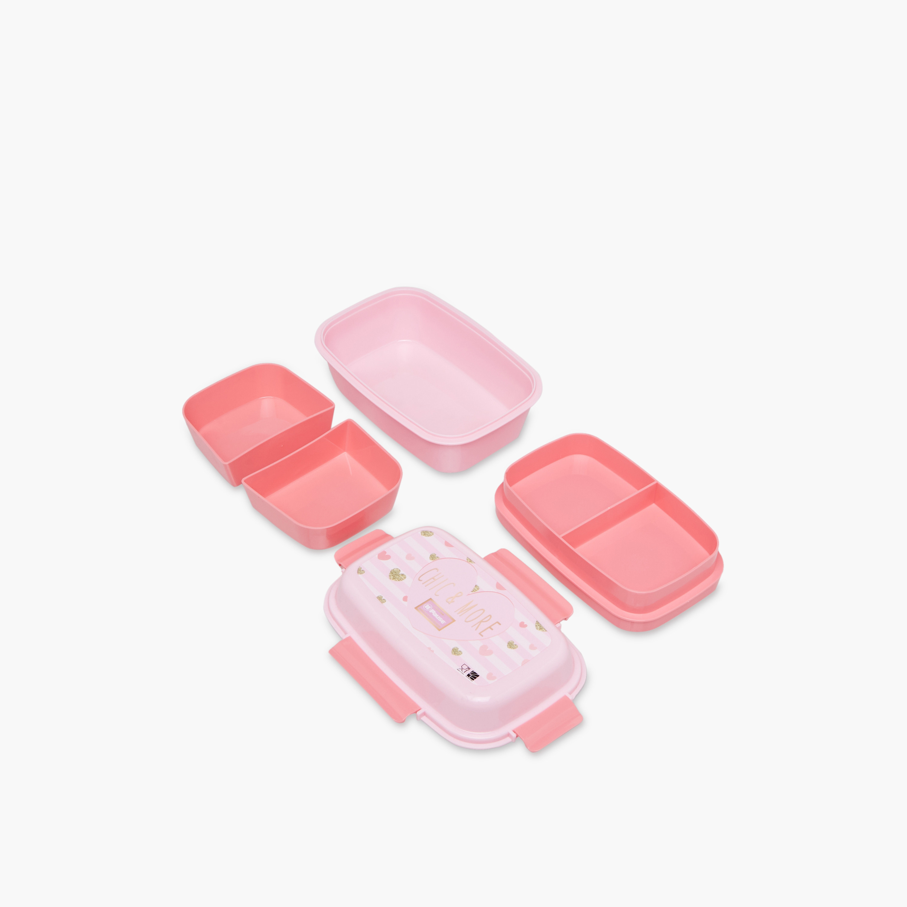 صندوق غداء بمشبك إغلاق وطبعات من جونيورز - 500 مل-school-lunchessentials-lunchboxes-image-5