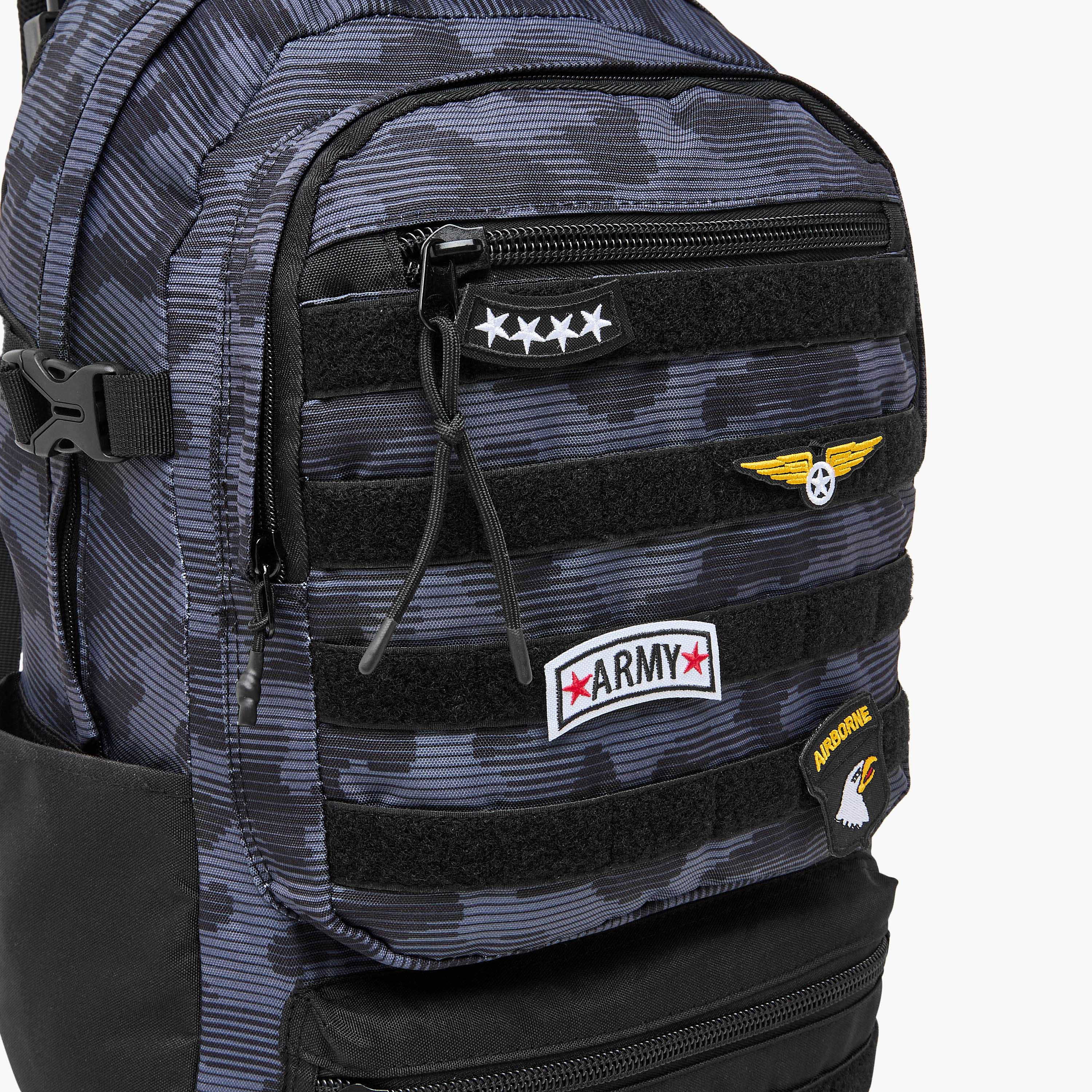 Juniors Monogram Trolley Bag for Boys 8-13 Years with Adjustable Strap -school-bagsandbackpacks-trolleybags-image-11