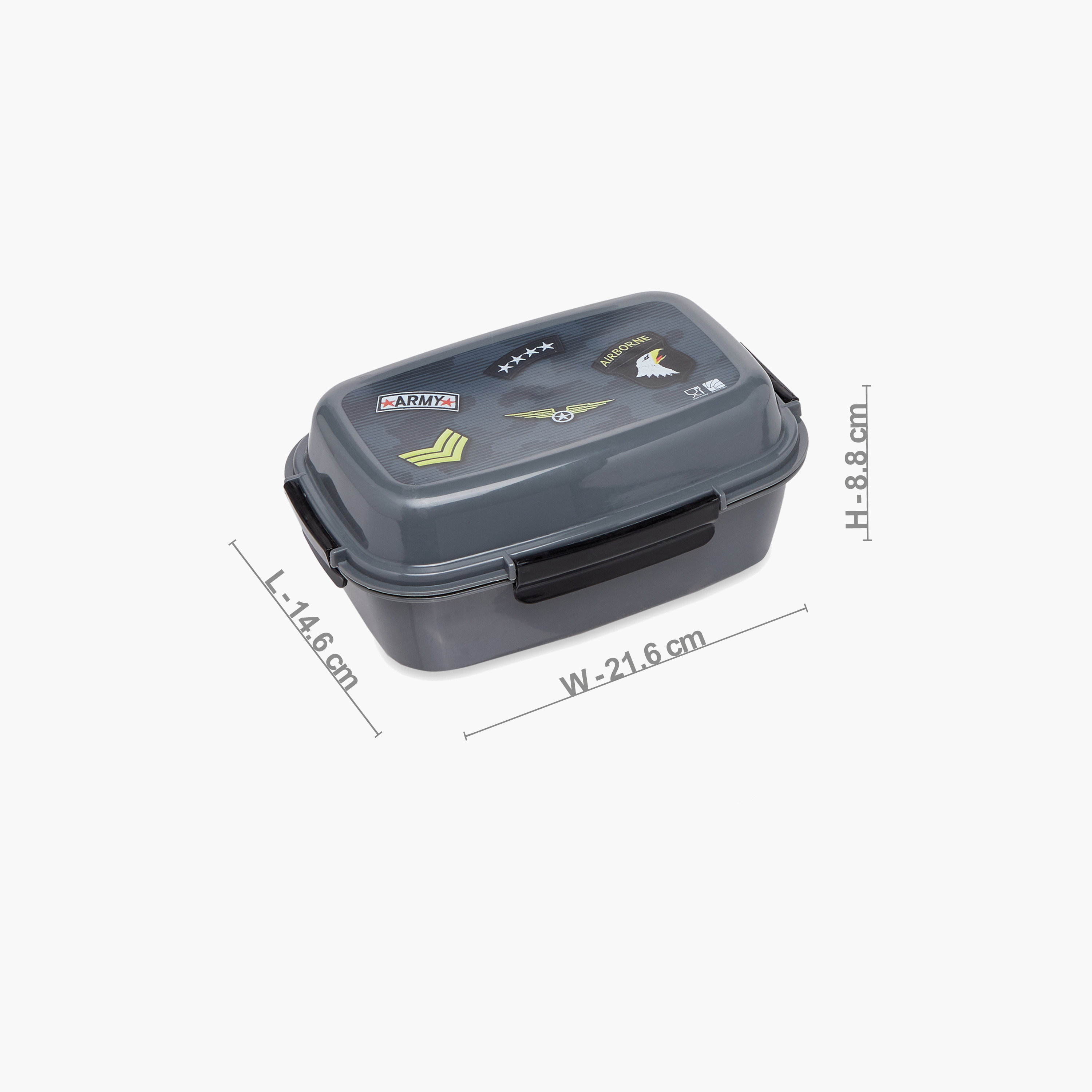 Juniors Printed Lunch Box - 500 ml-school-lunchessentials-lunchboxes-image-2