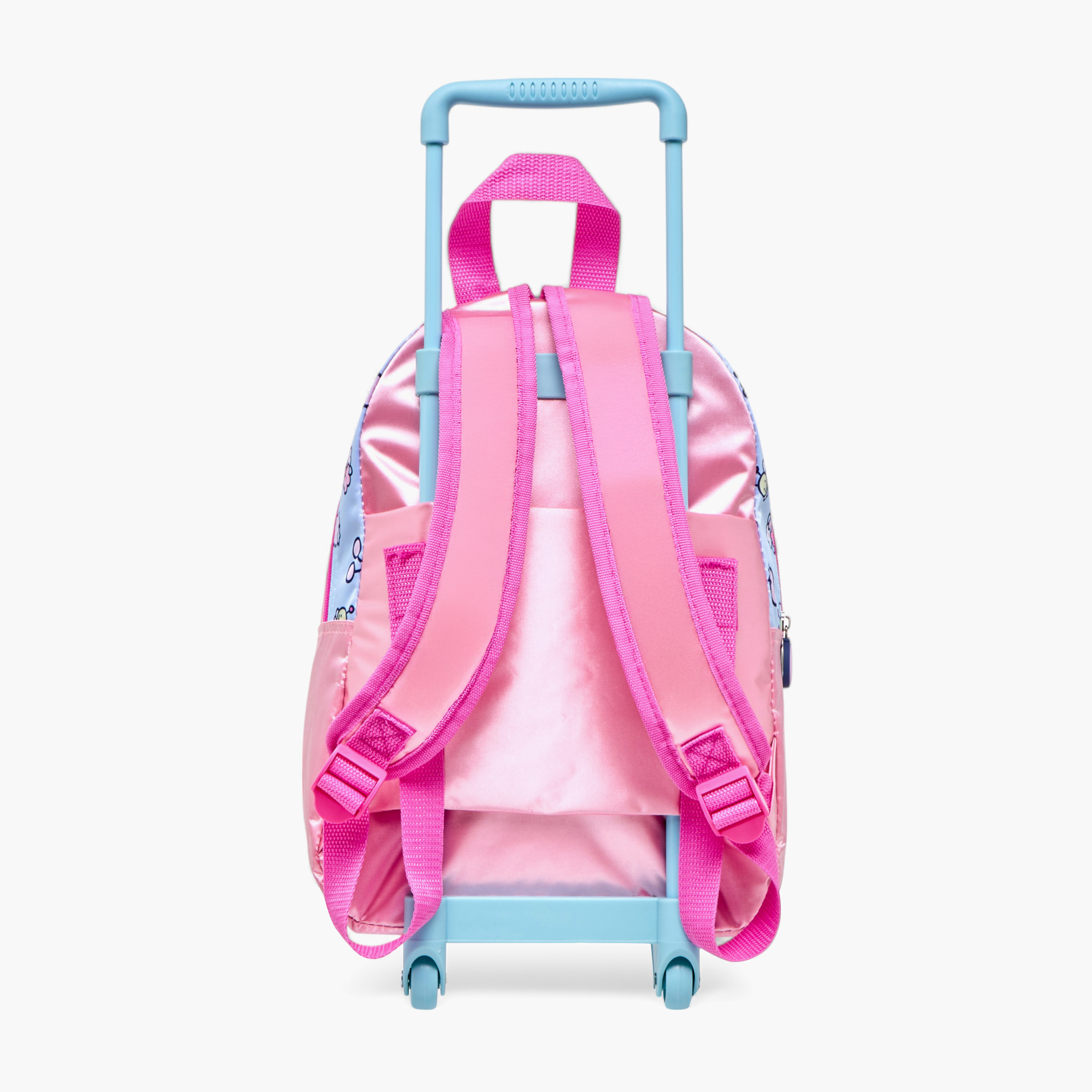 طقم شنطة ظهر ترولي 3 قطع بطبعات هالو كيتي - 13 بوصة-school-bagsandbackpacks-trolleybags-image-4