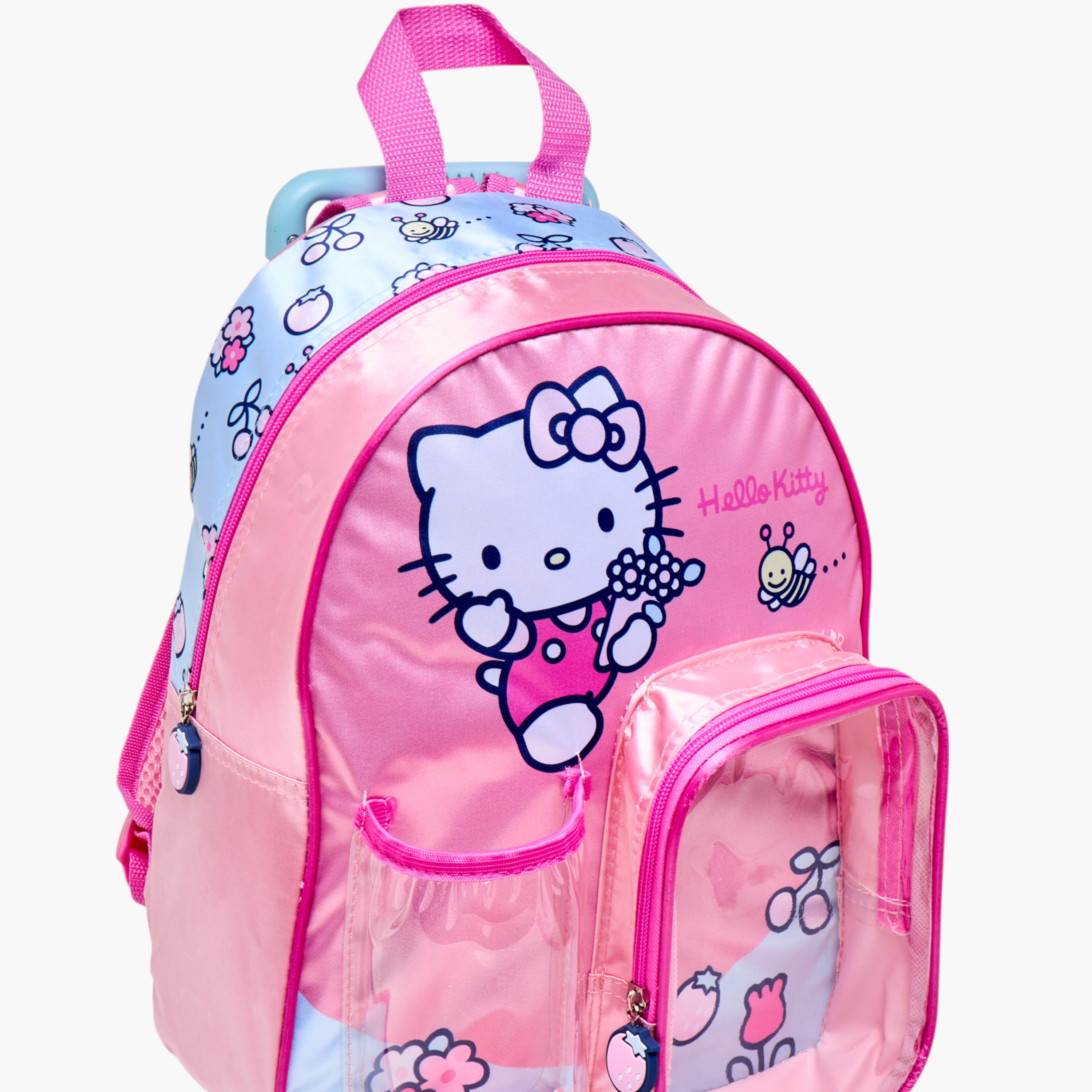طقم شنطة ظهر ترولي 3 قطع بطبعات هالو كيتي - 13 بوصة-school-bagsandbackpacks-trolleybags-image-6