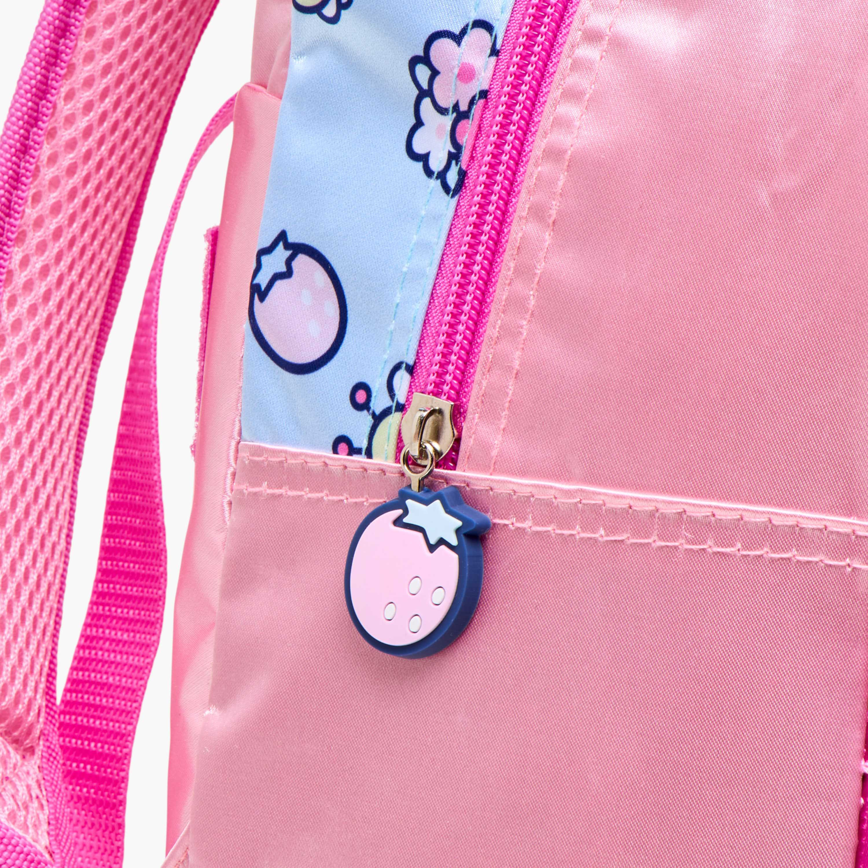 طقم شنطة ظهر ترولي 3 قطع بطبعات هالو كيتي - 13 بوصة-school-bagsandbackpacks-trolleybags-image-9