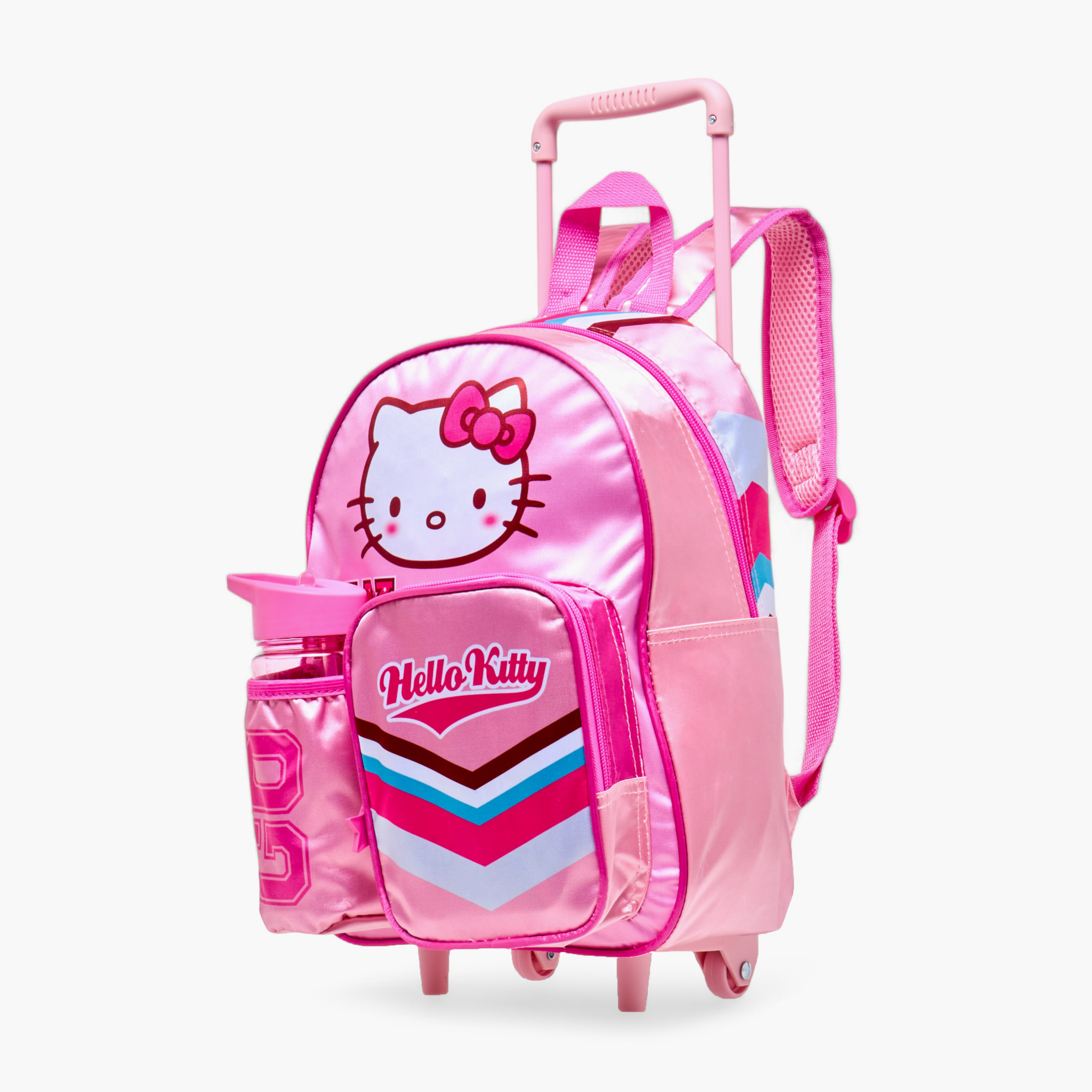 Hello Kitty Print 3-Piece Trolley Backpack Set - 13 inches-school-bagsandbackpacks-trolleybags-image-3