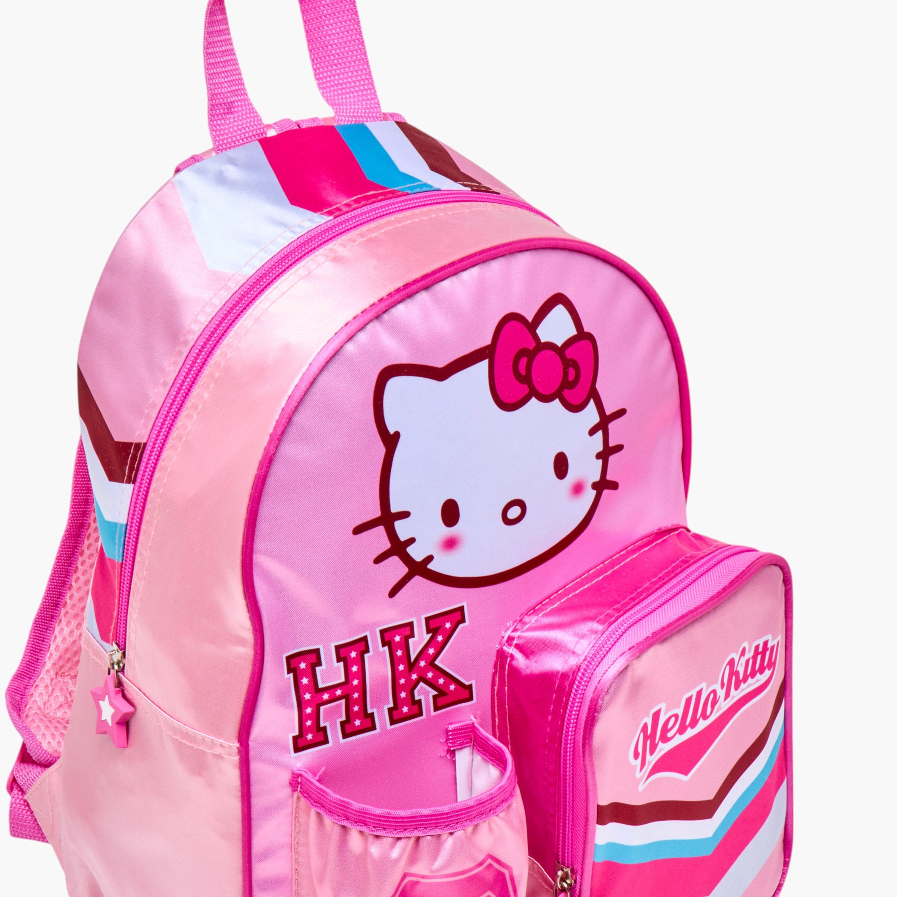 Hello Kitty Print 3-Piece Trolley Backpack Set - 13 inches-school-bagsandbackpacks-trolleybags-image-7