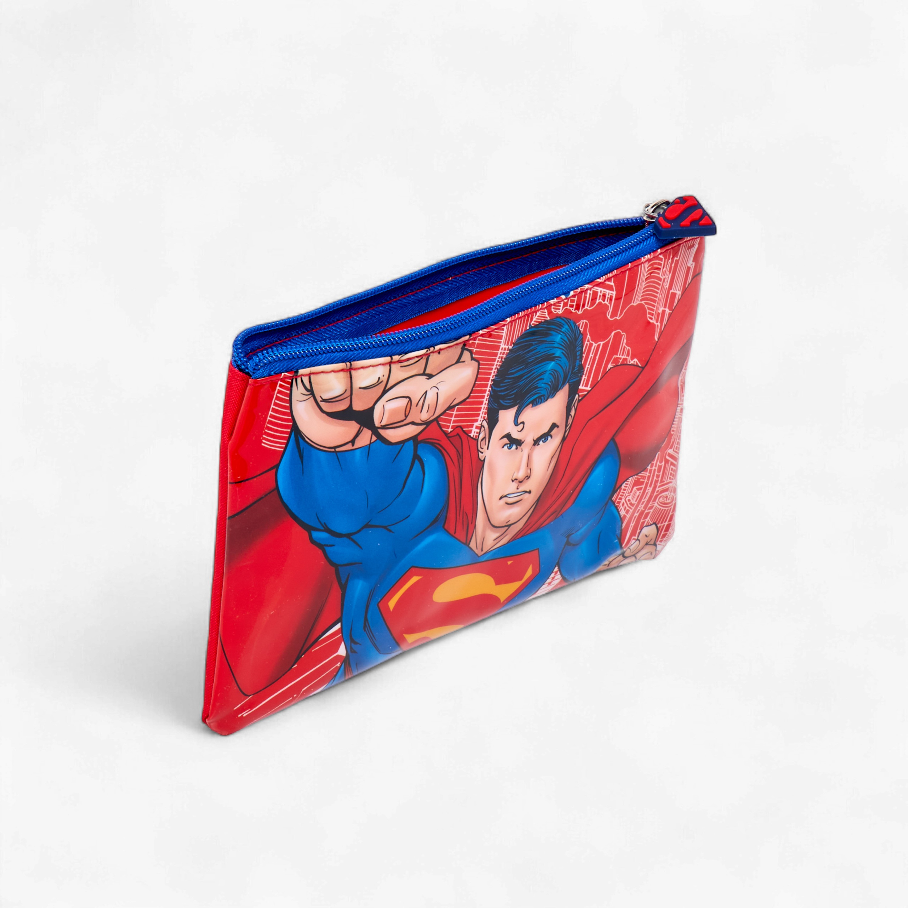 Superman Print 5-Piece Backpack Set -16 inches-school-bagsandbackpacks-sets-image-12