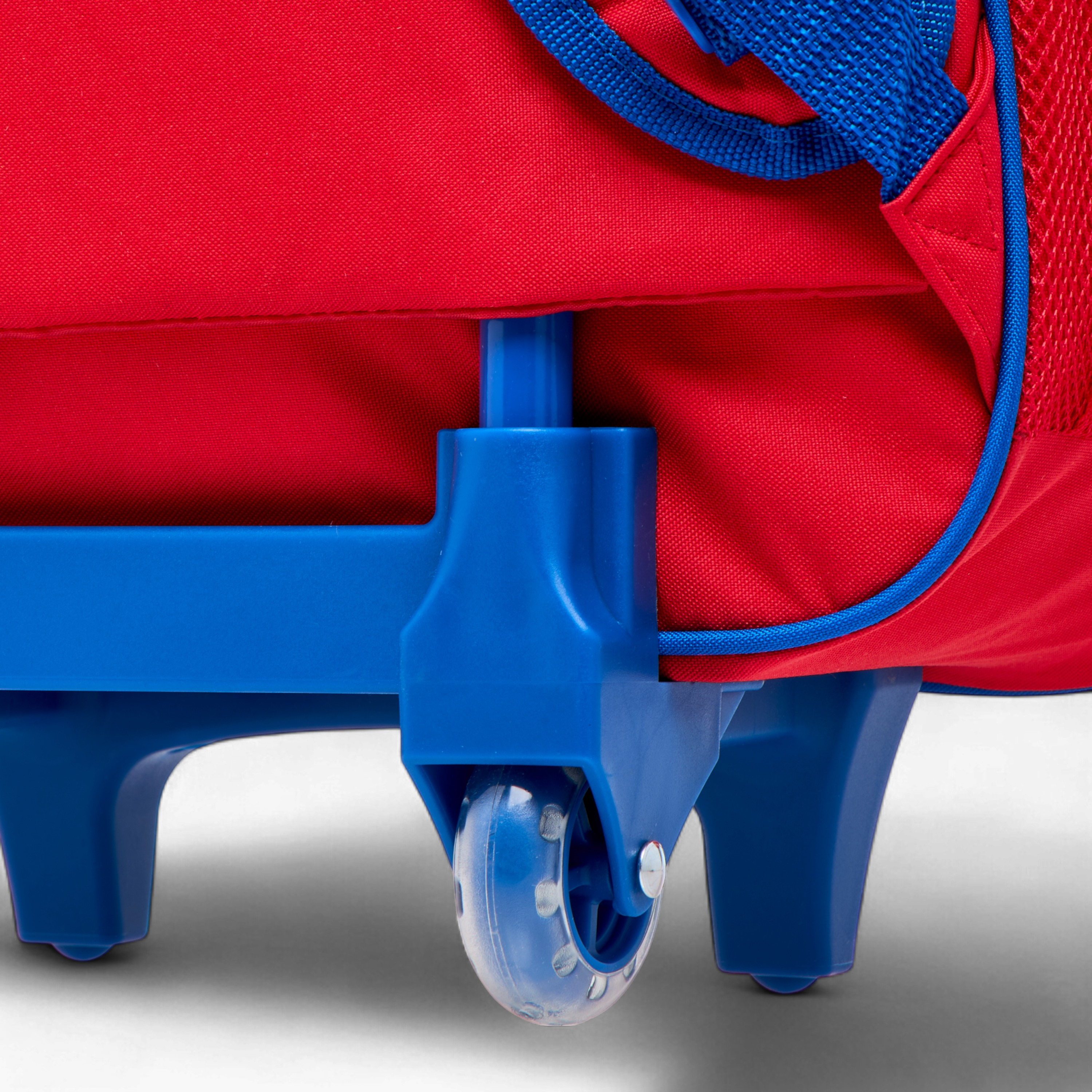 Superman Print 5-Piece Trolley Backpack Set -16 inches-school-bagsandbackpacks-trolleybags-image-15