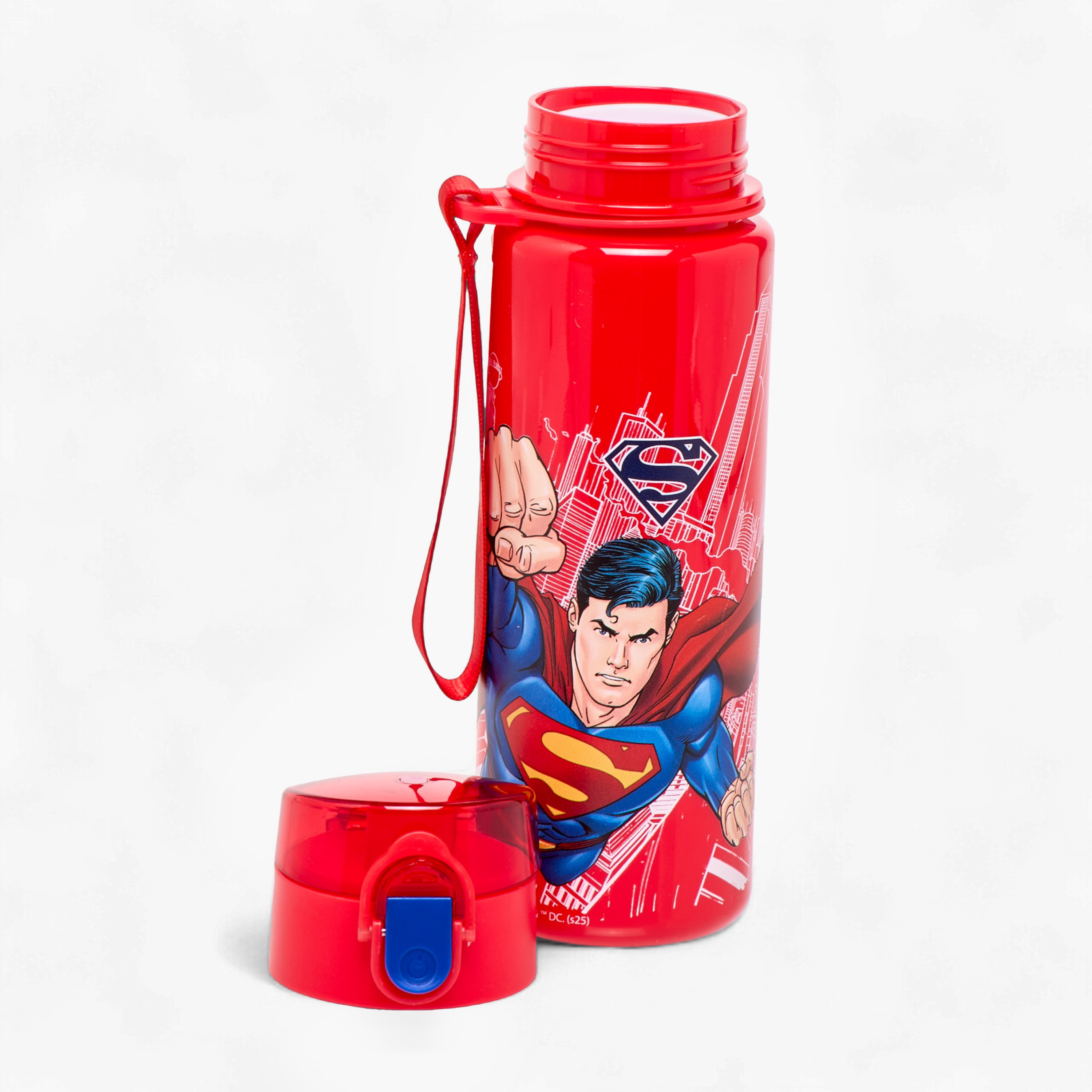 Superman Print 5-Piece Trolley Backpack Set -16 inches-school-bagsandbackpacks-trolleybags-image-22