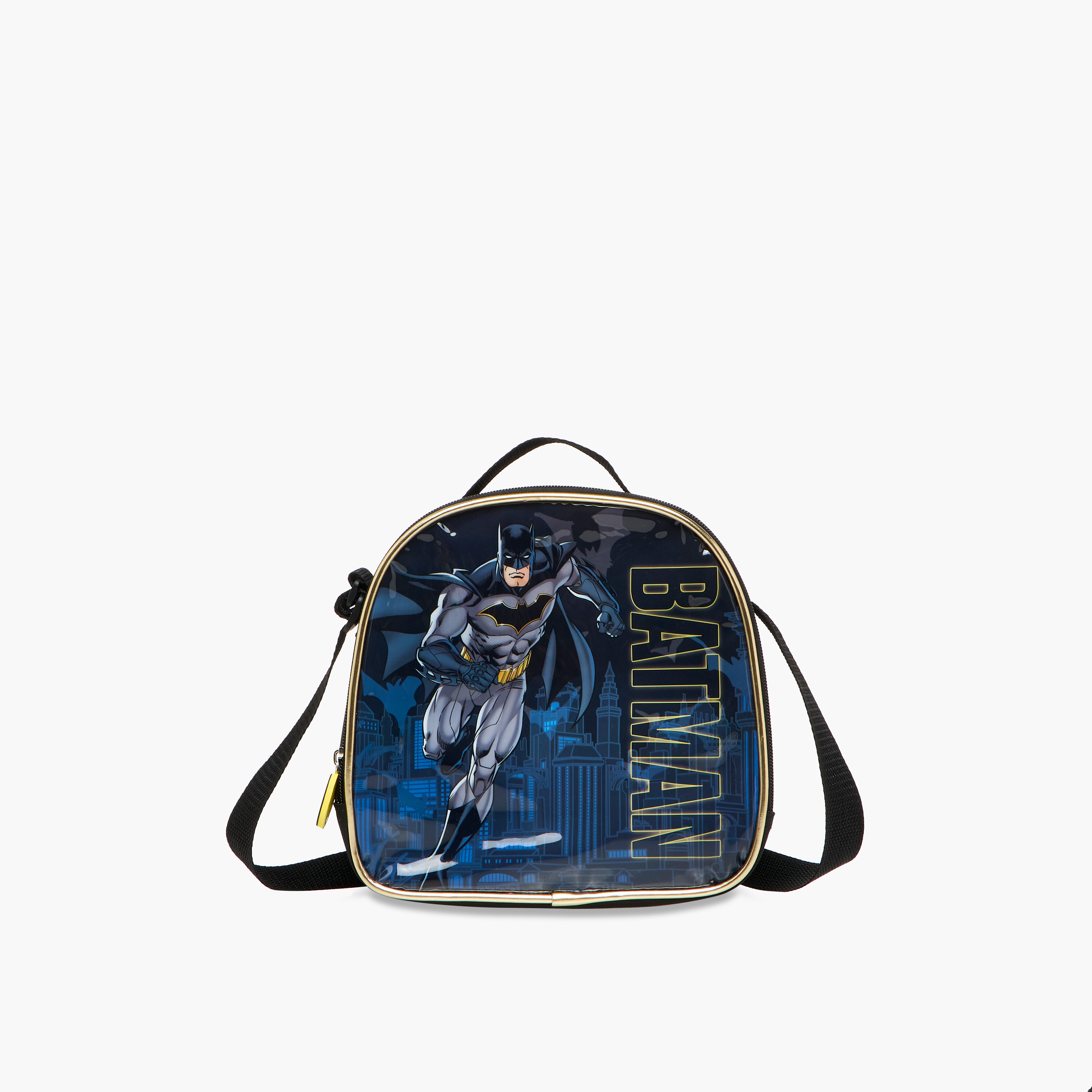 Batman Print 5-Piece Backpack Set - 16 inches-school-bagsandbackpacks-sets-image-13