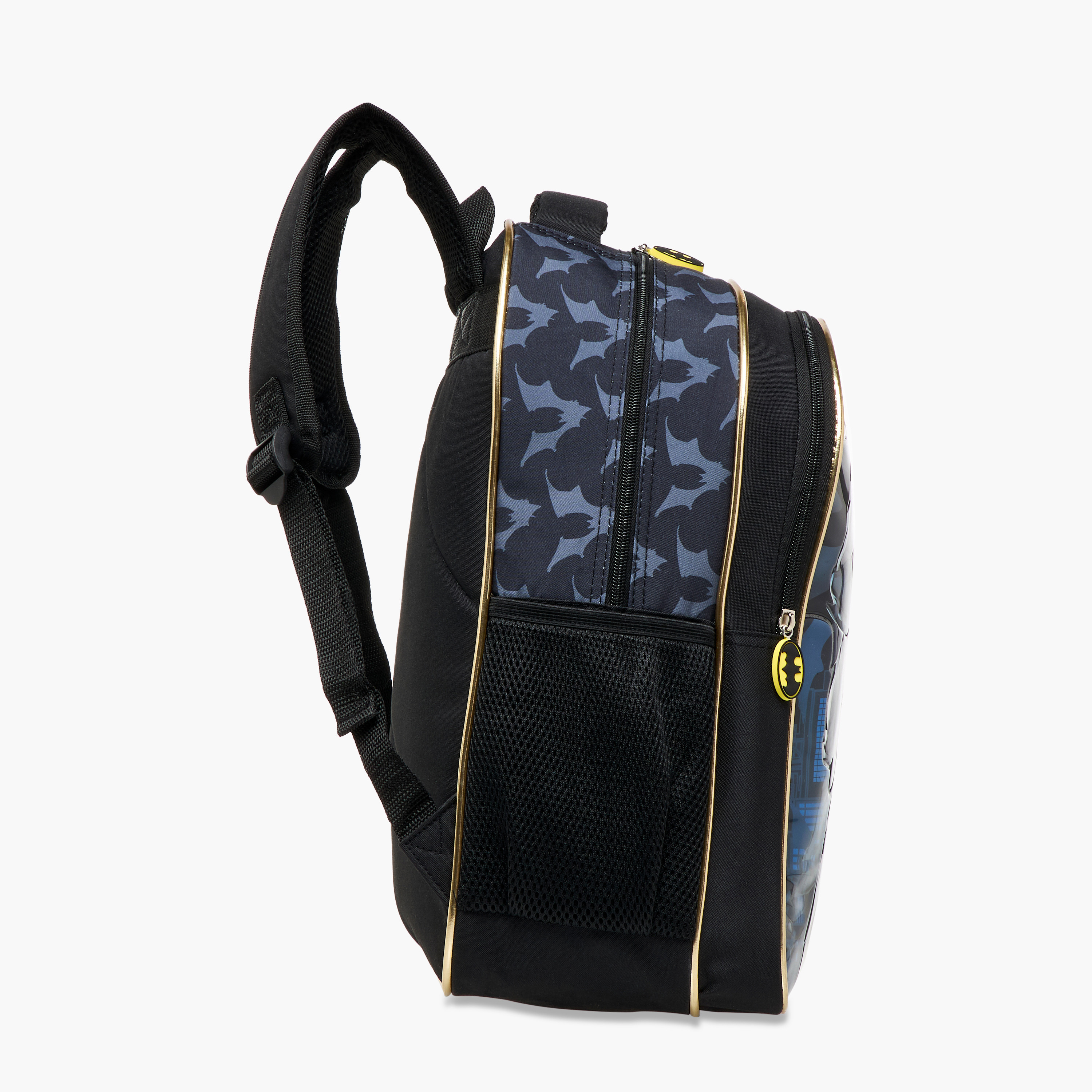 Batman Print 5-Piece Backpack Set - 16 inches-school-bagsandbackpacks-sets-image-4
