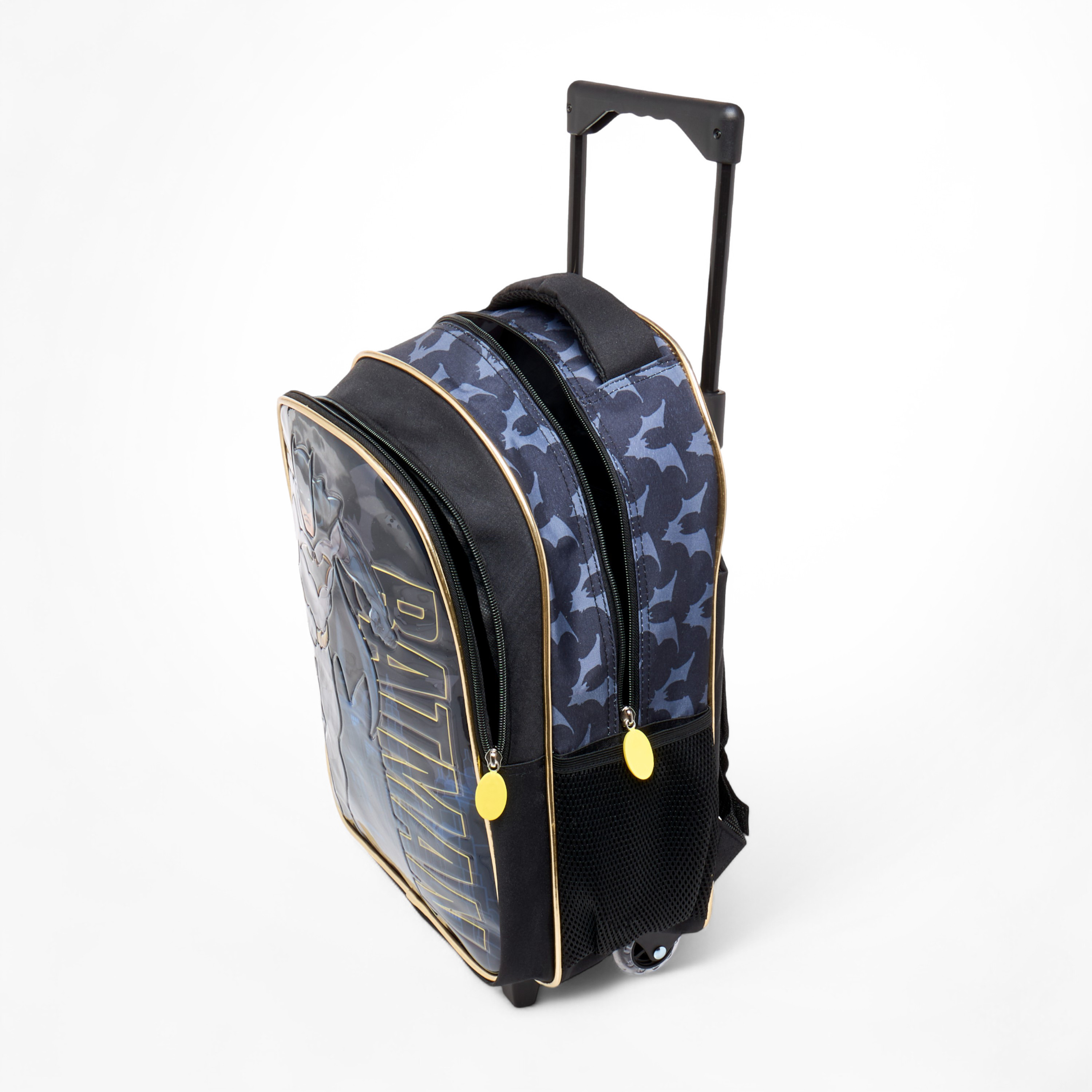 Batman Print 5-Piece Trolley Backpack Set -16 inches-school-bagsandbackpacks-trolleybags-image-16