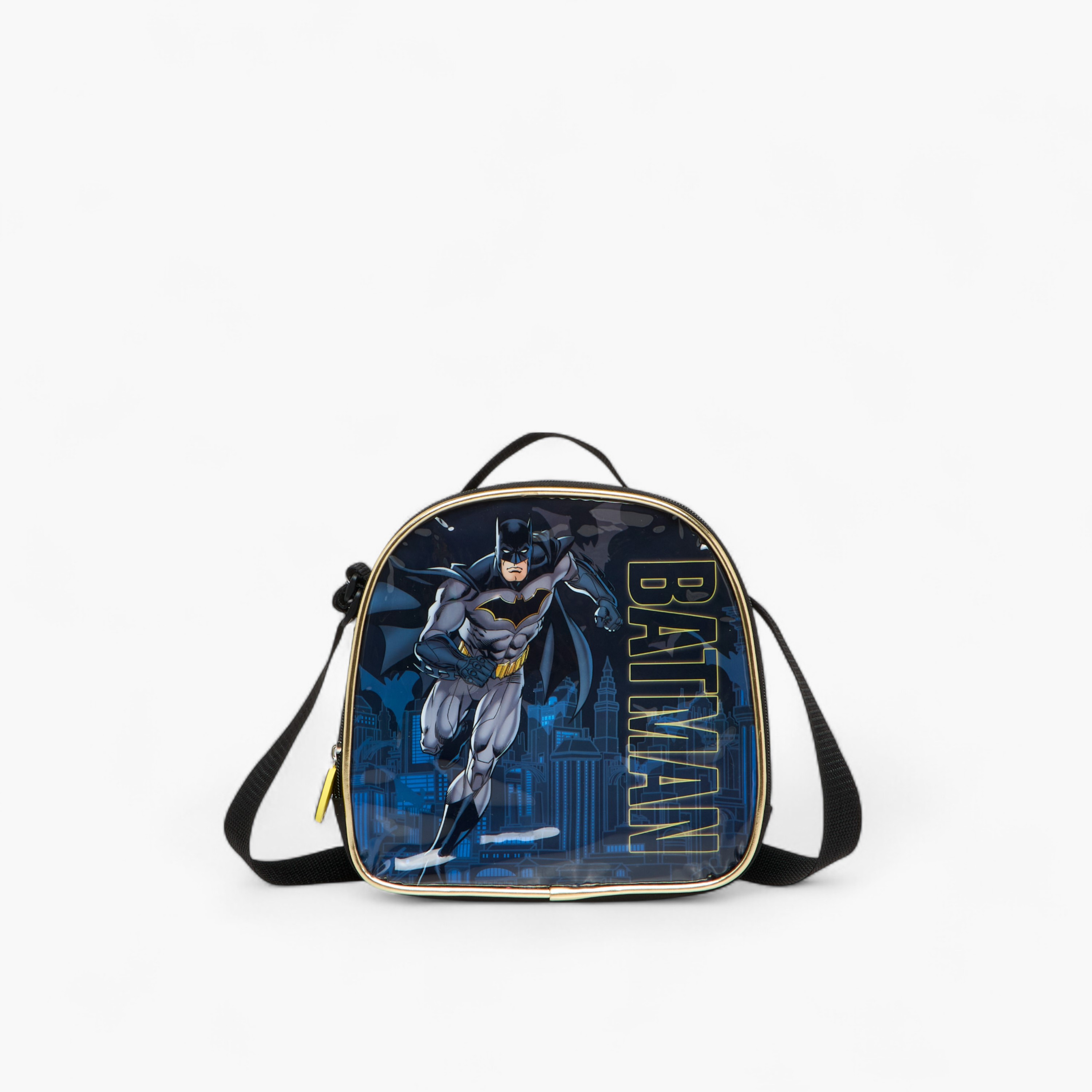 Batman Print 5-Piece Trolley Backpack Set -16 inches-school-bagsandbackpacks-trolleybags-image-18
