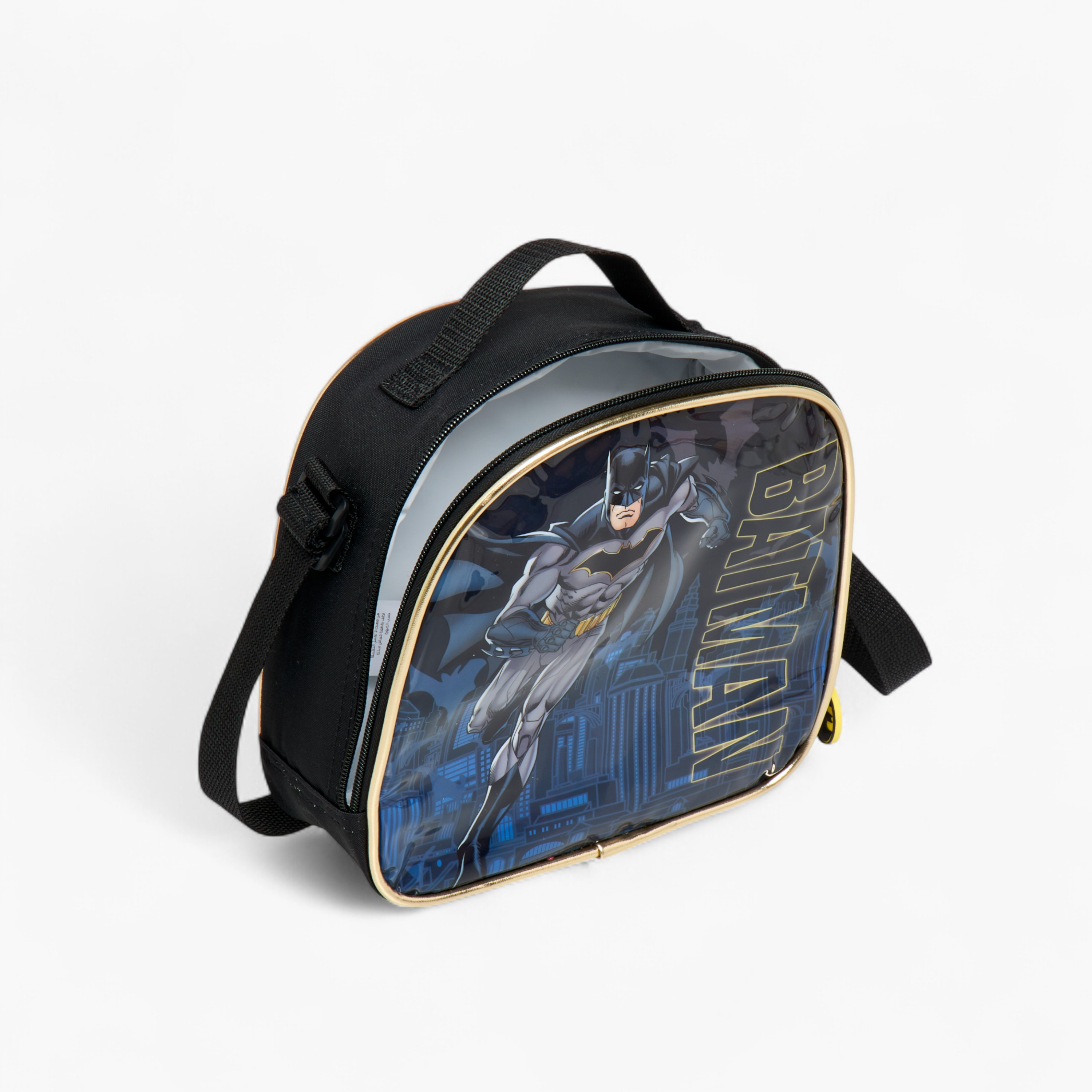 Batman Print 5-Piece Trolley Backpack Set -16 inches-school-bagsandbackpacks-trolleybags-image-20