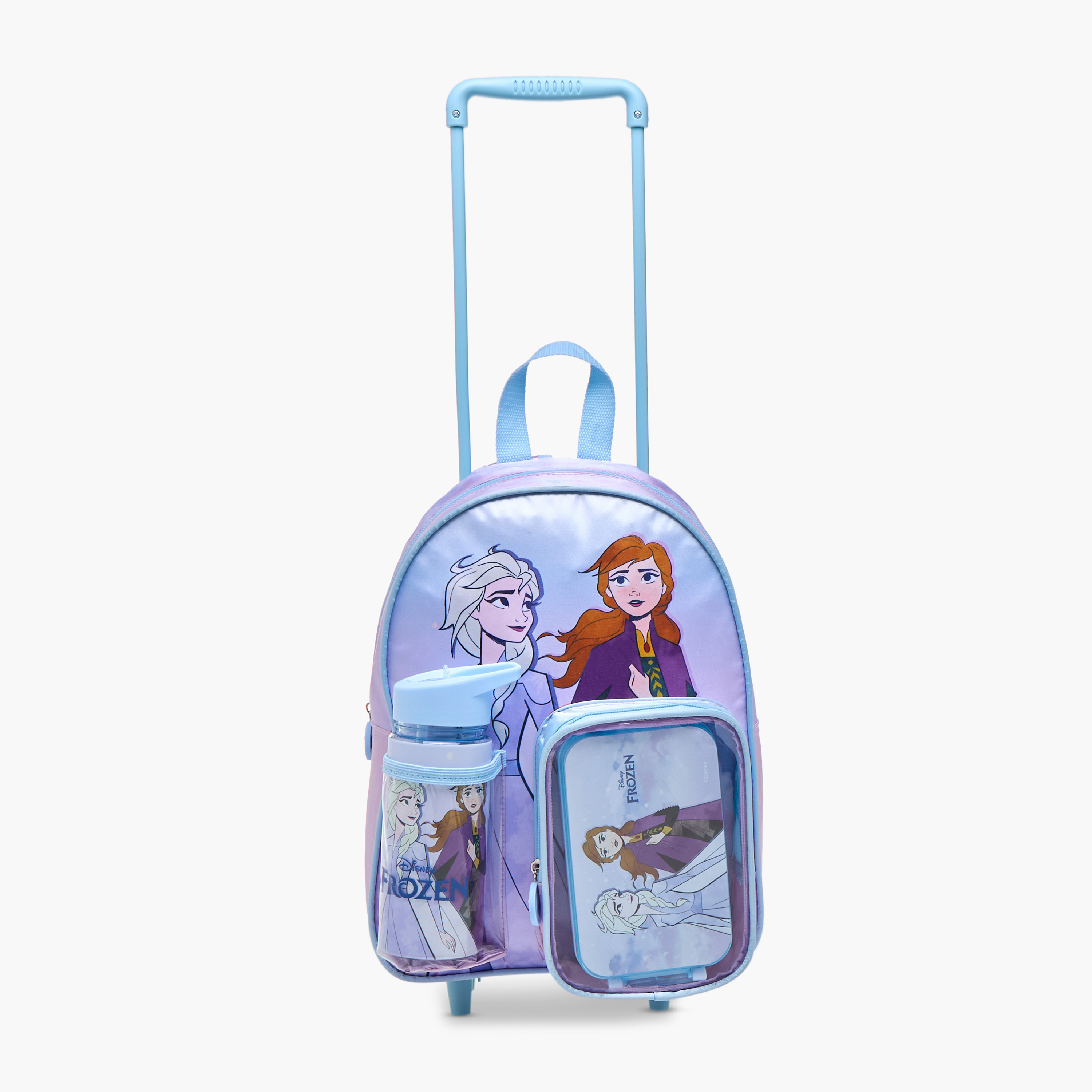 Disney Frozen Trolley Bag for Girls 5-8 Years with Retractable Handle -school-bagsandbackpacks-trolleybags-image-10
