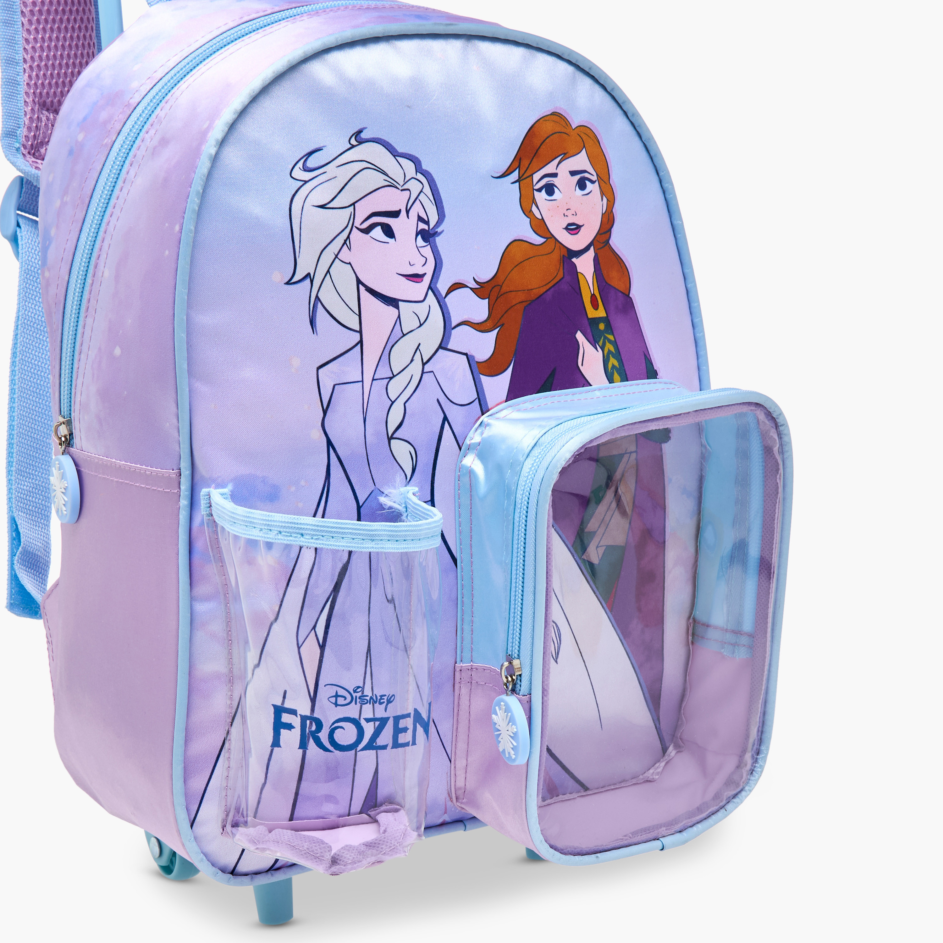 Disney Frozen Trolley Bag for Girls 5-8 Years with Retractable Handle -school-bagsandbackpacks-trolleybags-image-11