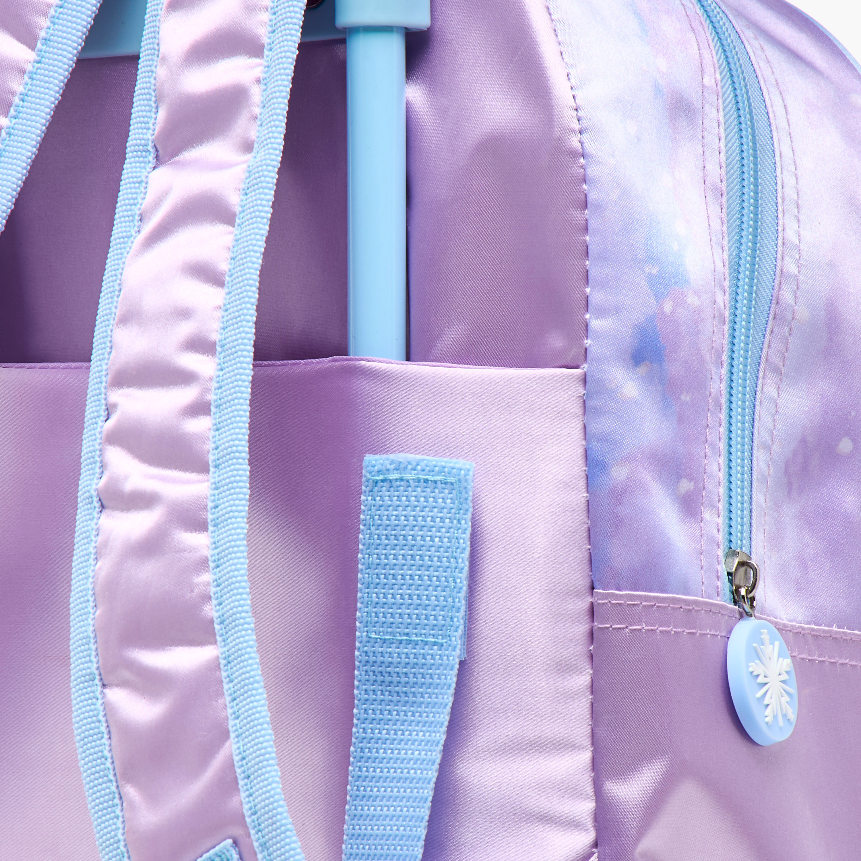 Disney Frozen Trolley Bag for Girls 5-8 Years with Retractable Handle -school-bagsandbackpacks-trolleybags-image-12