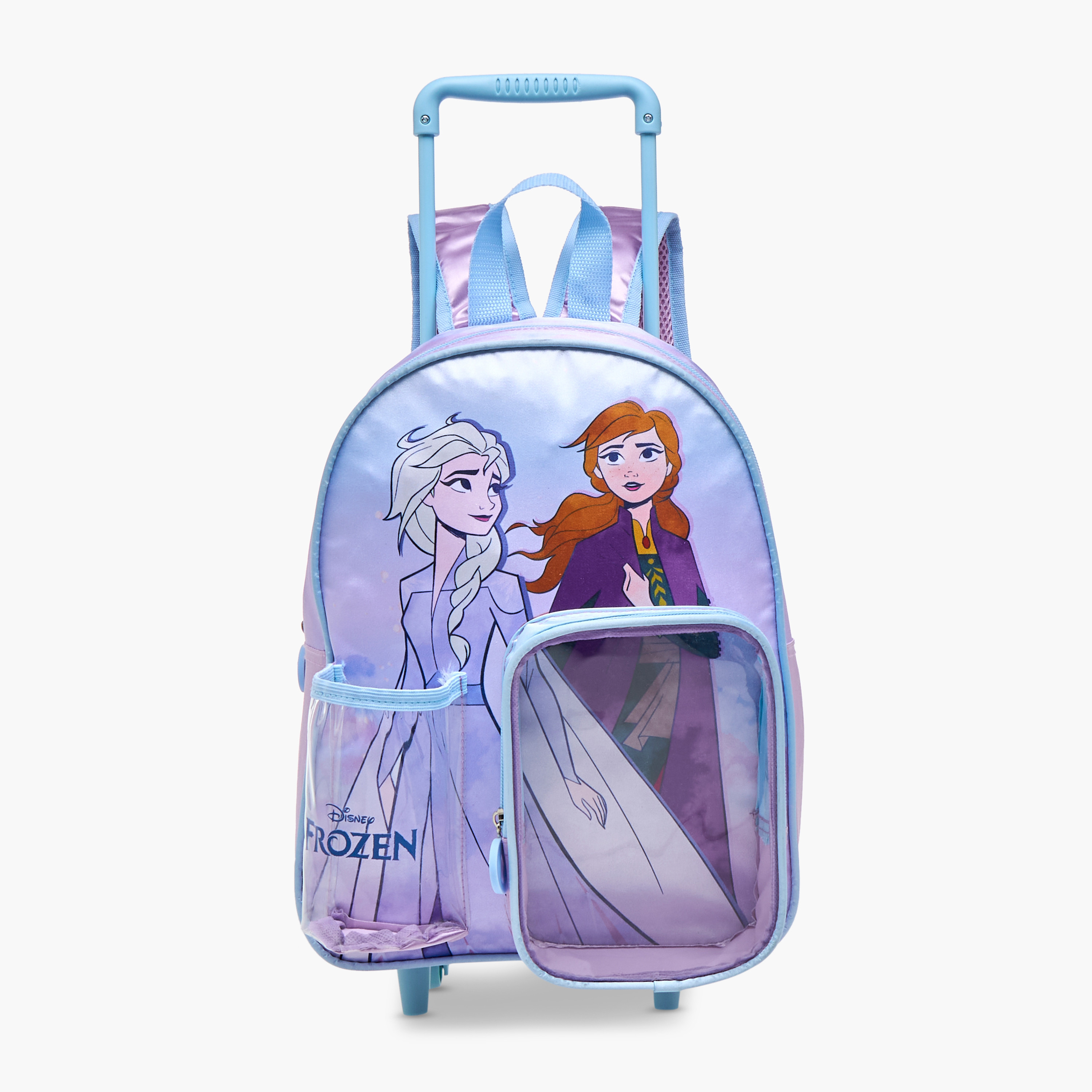 Disney Frozen Trolley Bag for Girls 5-8 Years with Retractable Handle -school-bagsandbackpacks-trolleybags-image-4